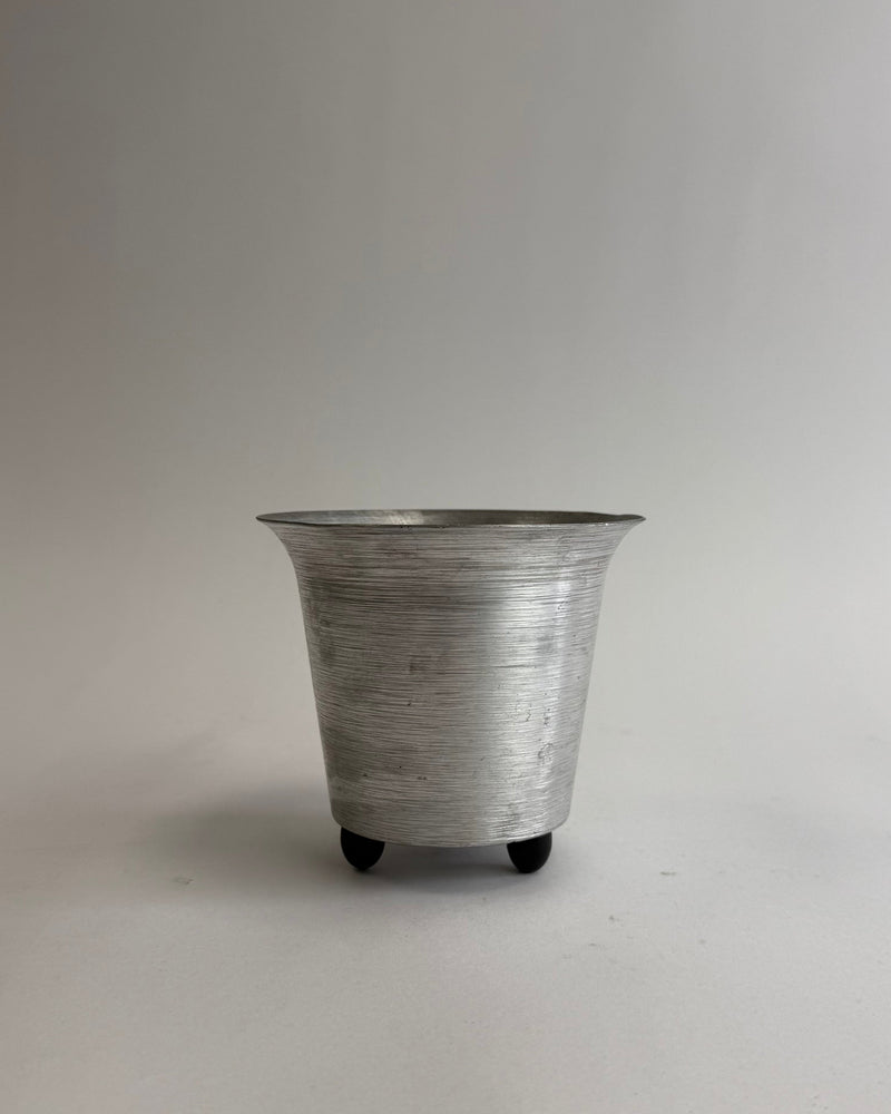 Spun Aluminum Cup by Wira NY | The Oblist — handcrafted silver finish
