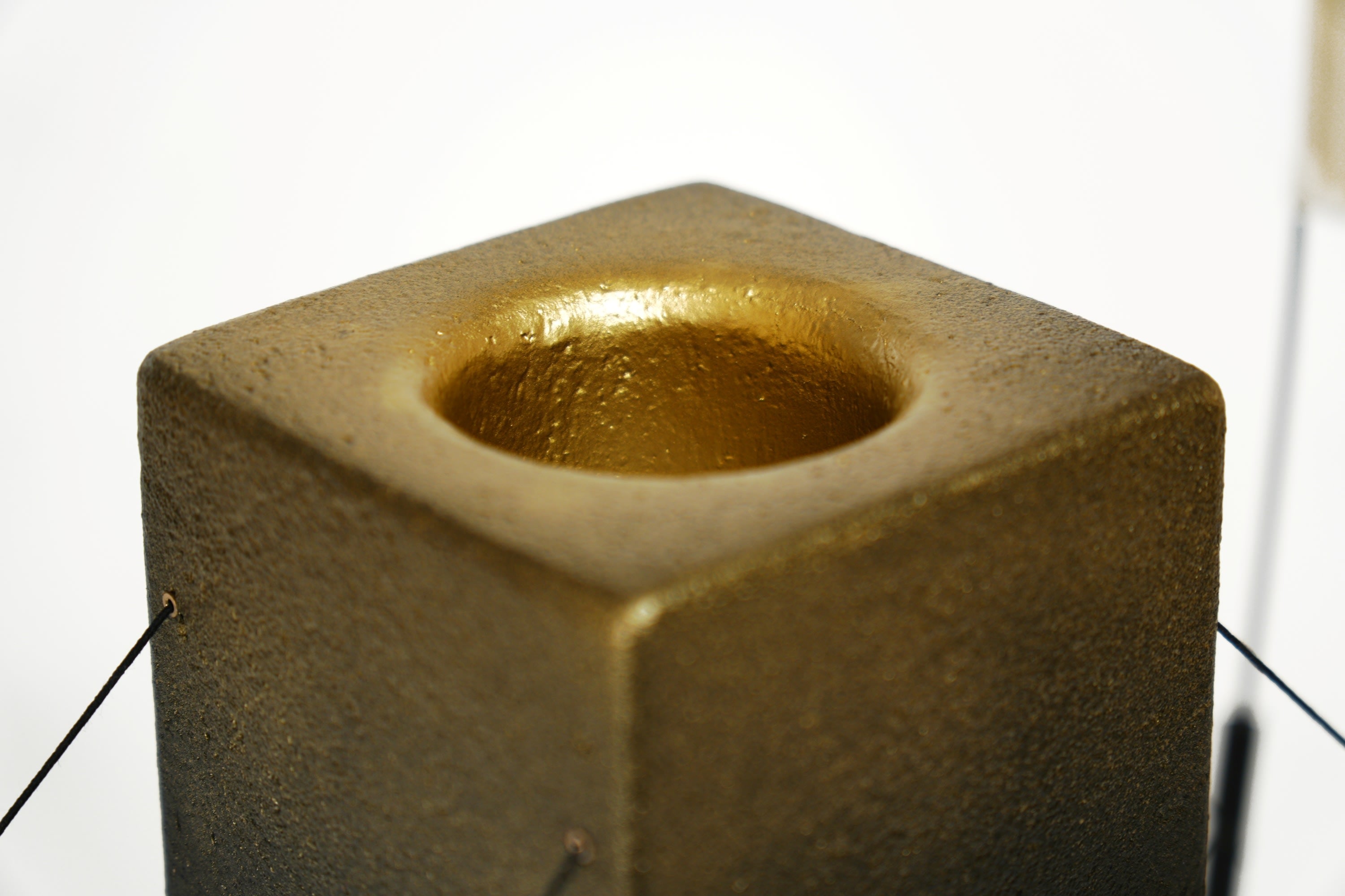 Contemporary Table Lamps in Terracotta - Lumia d'Or - Collection Aura — alternate view