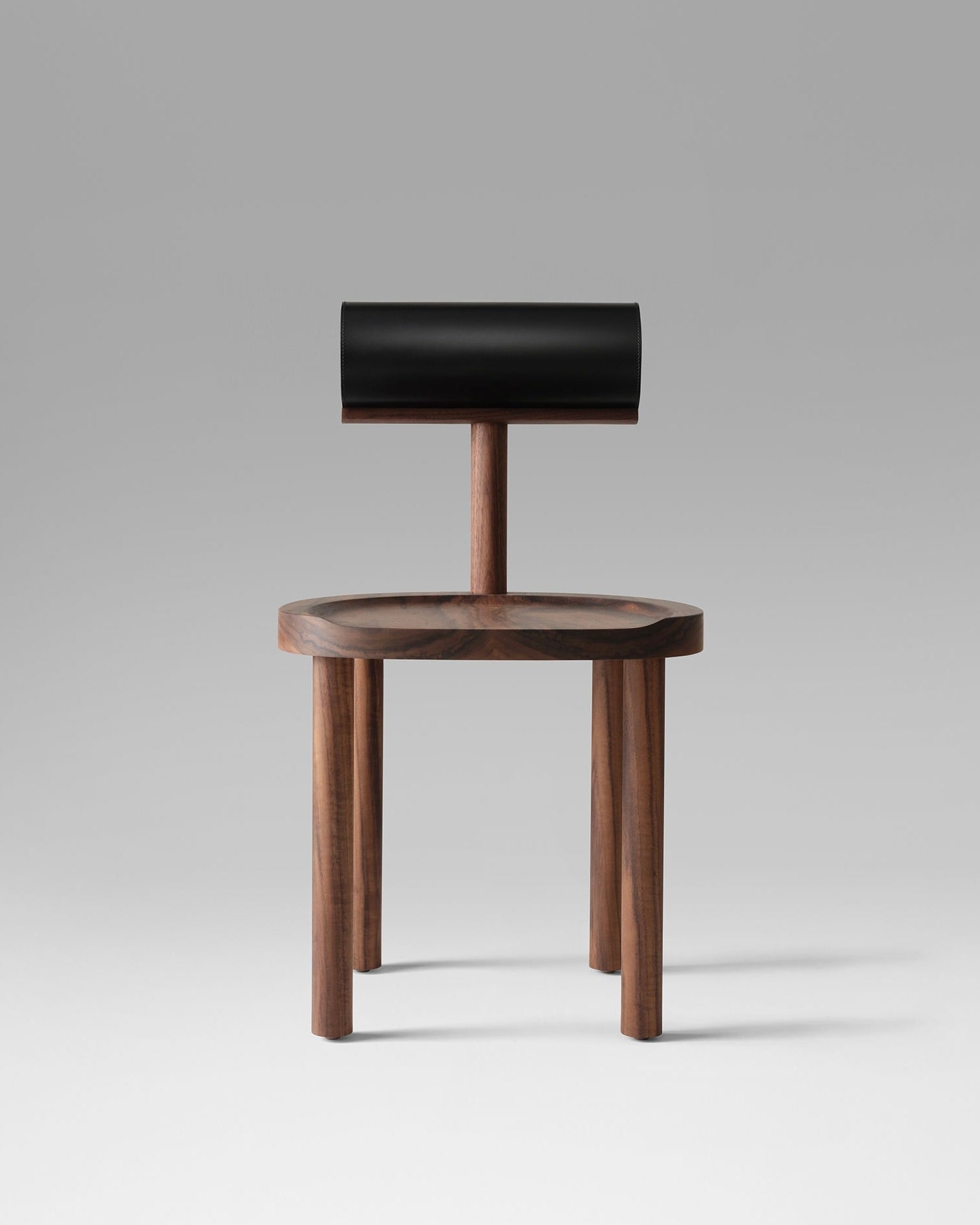 UNA Chair by Estudio Persona | The Oblist — walnut wood, modern design