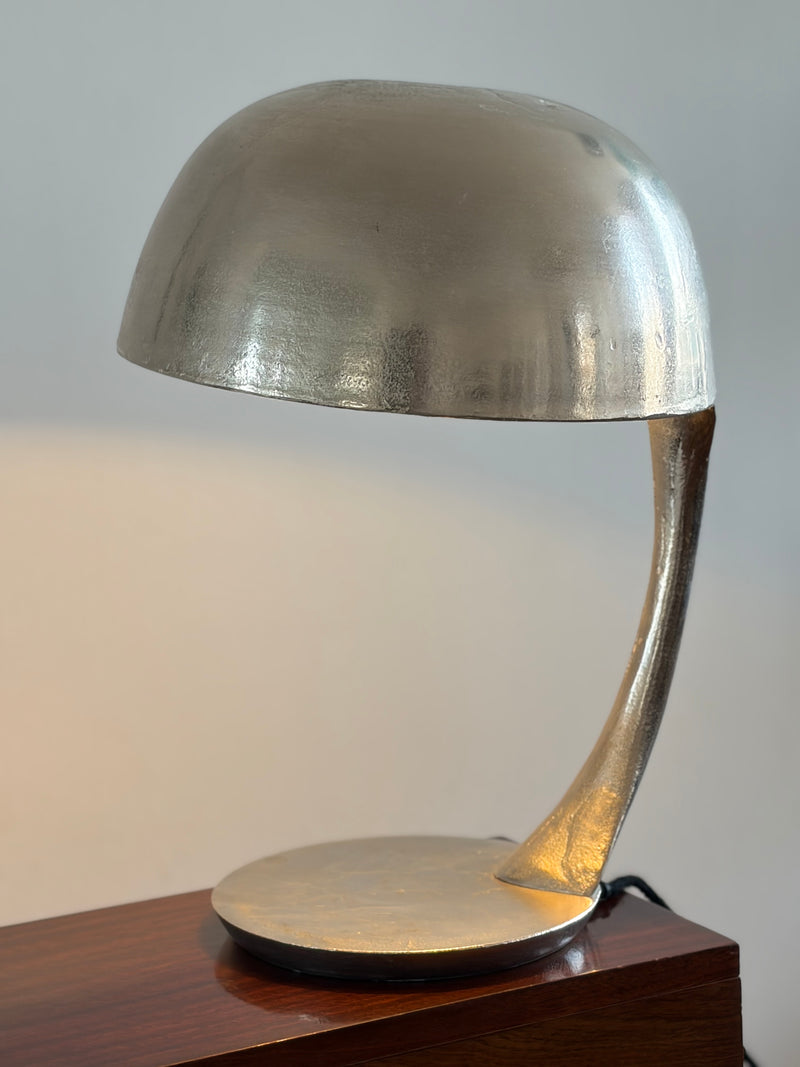 Solid Chrome Helmet Lamp, Italy, 1970s by OBJECT AGENCY | The Oblist