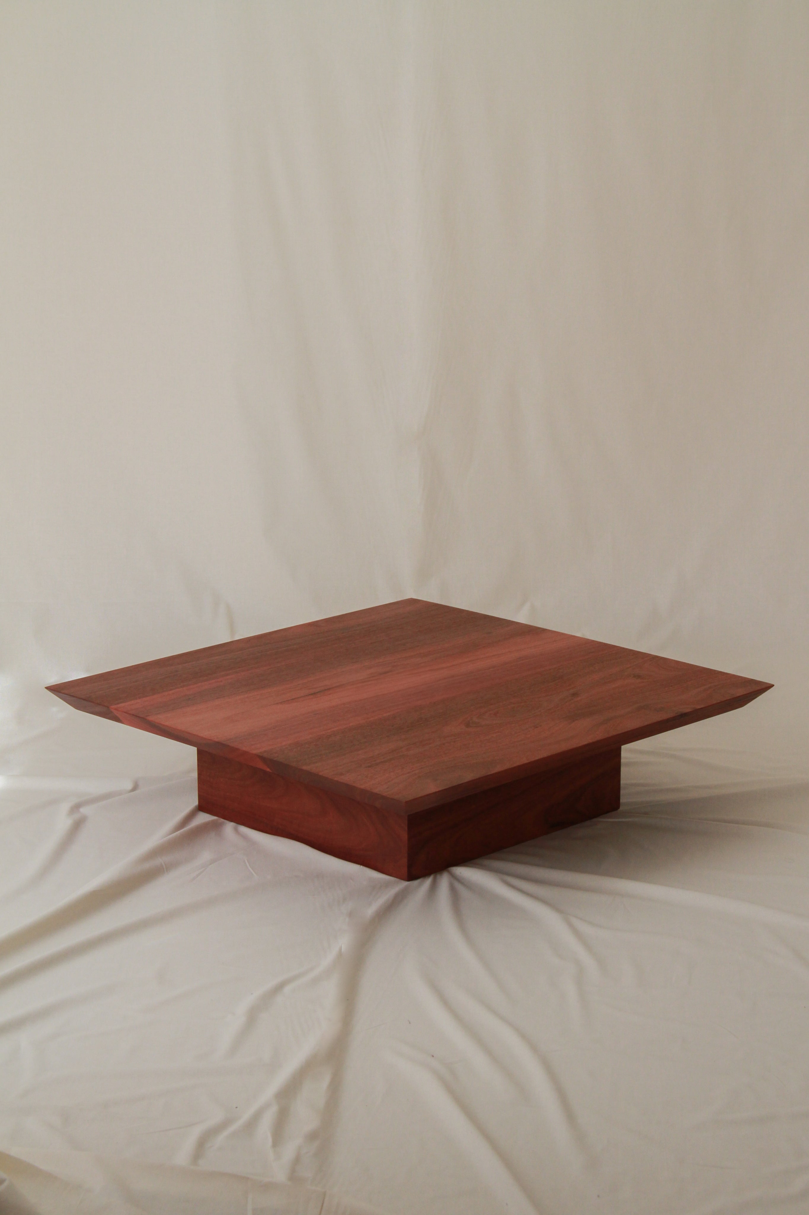 Cubic Coffee Table — side angle