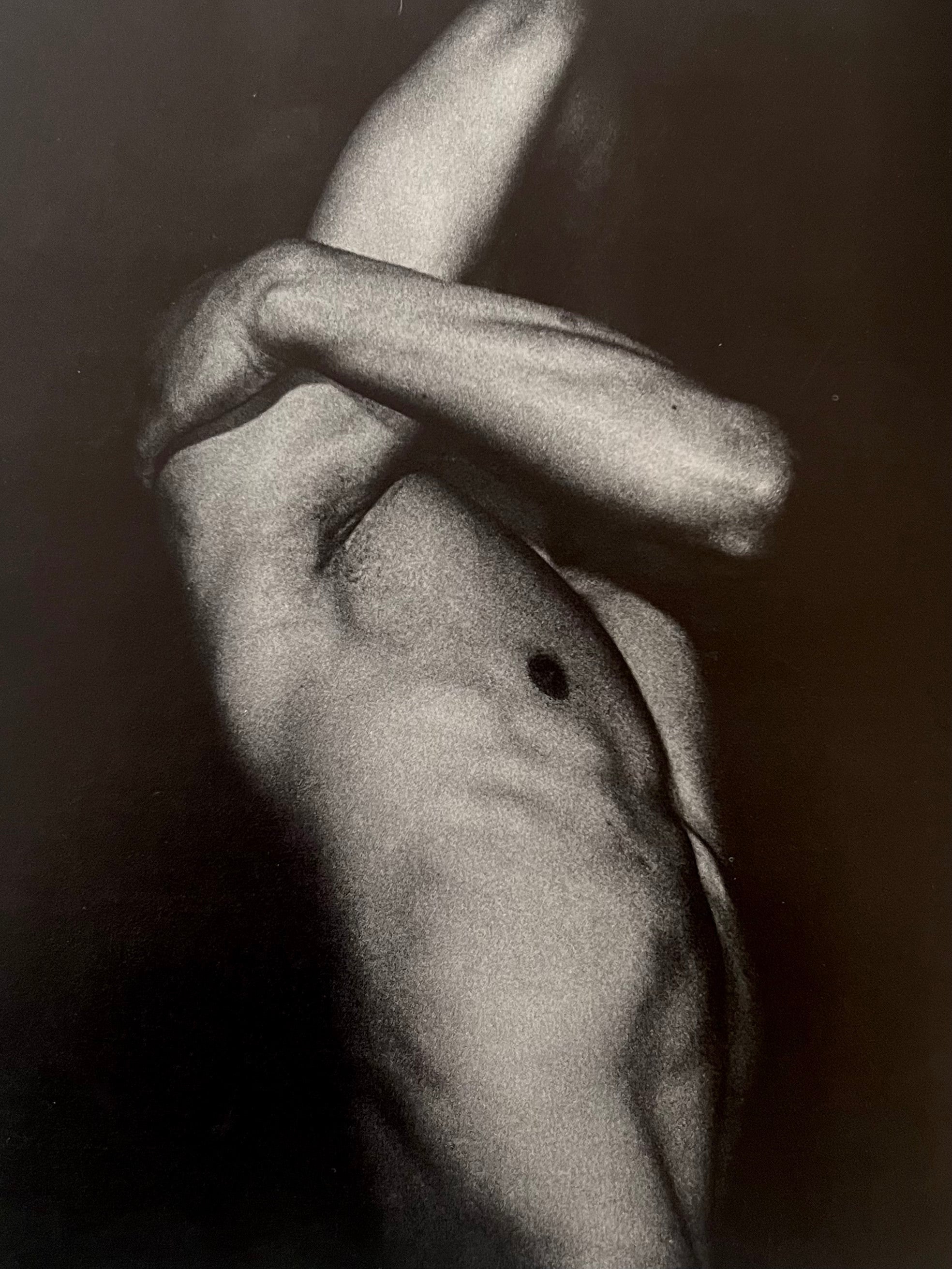 Adam by Geoffrey Holder, 1986 - Vintage Photography Book — close-up
