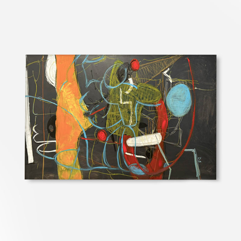 It does not matter Painting in Canvas and Acrylic by Dovile Bernotaite | The Oblist