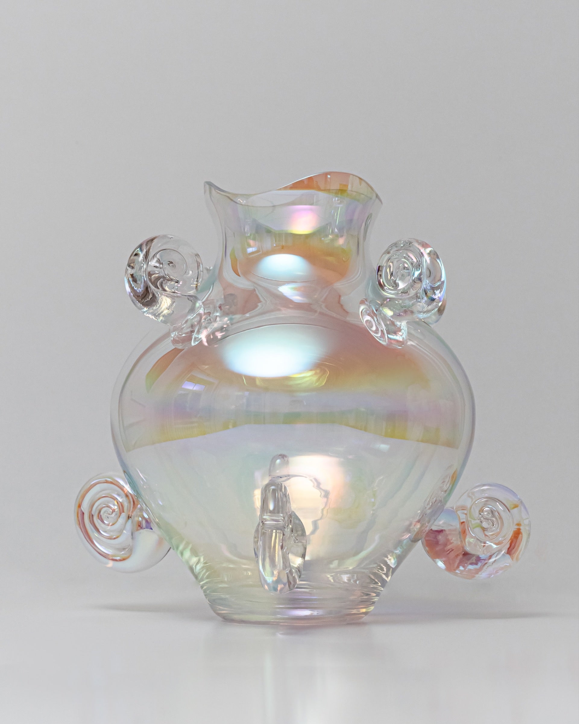 Aries Crystal Rainbow Vase