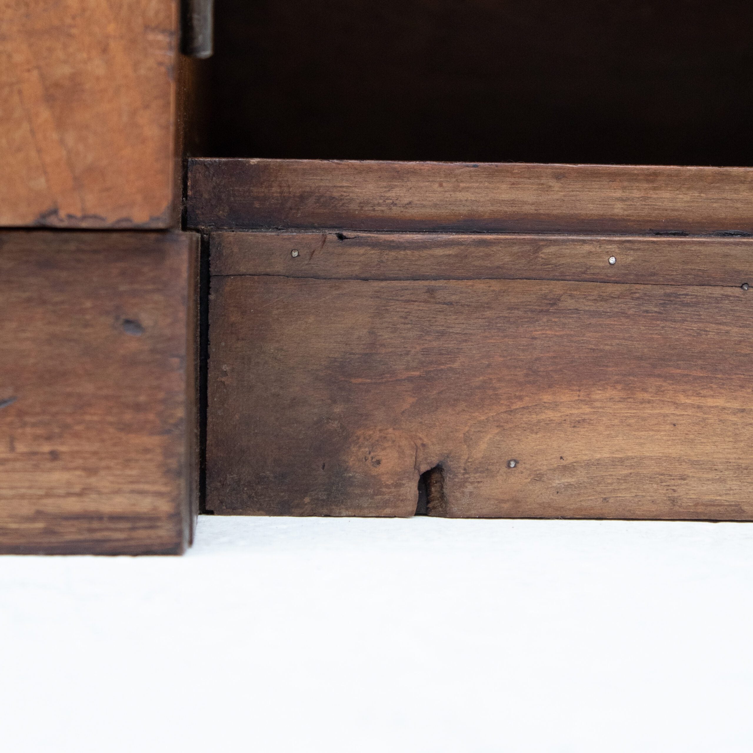 Art Deco Nightstand with Chrome Handles — view 9