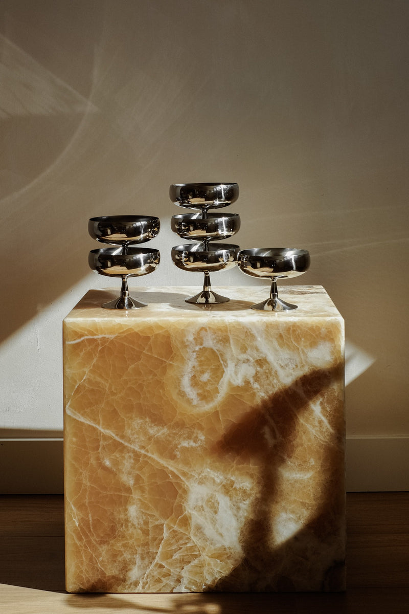 Set of 6 Italian Ice Coupes  by septembre studios | The Oblist