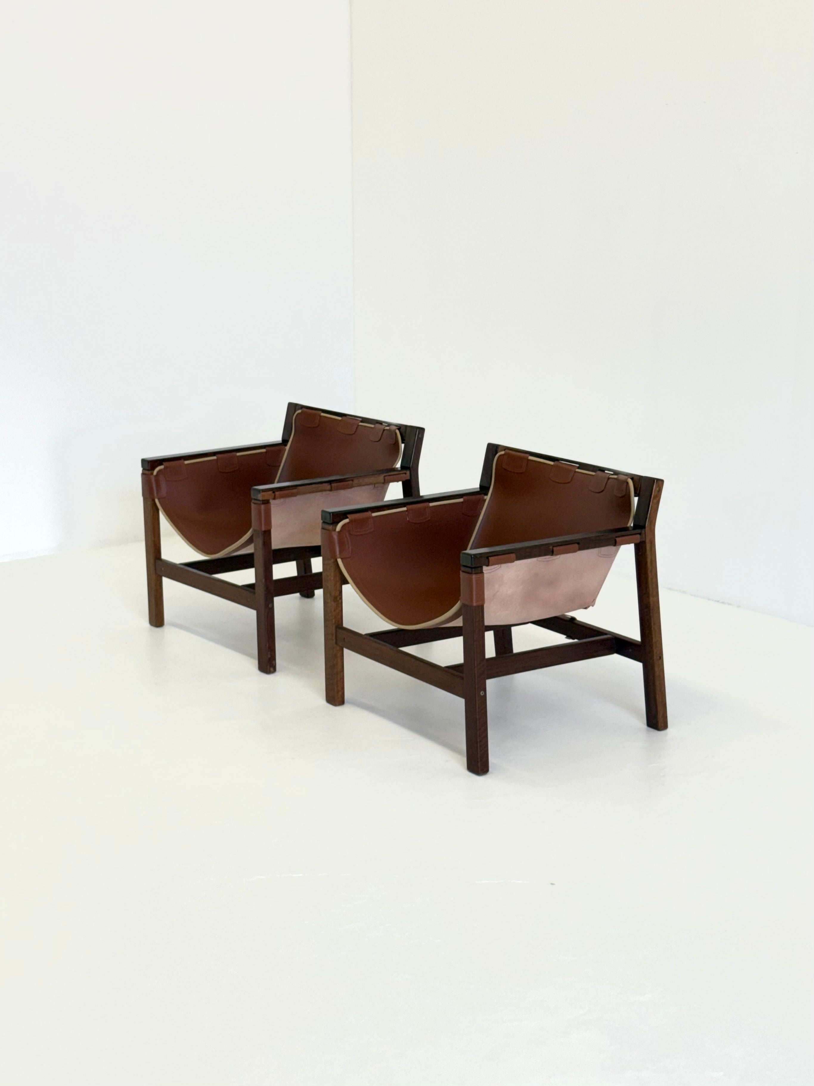 Safari Lounge Chairs by Carlo Hauner for Forma — view 9