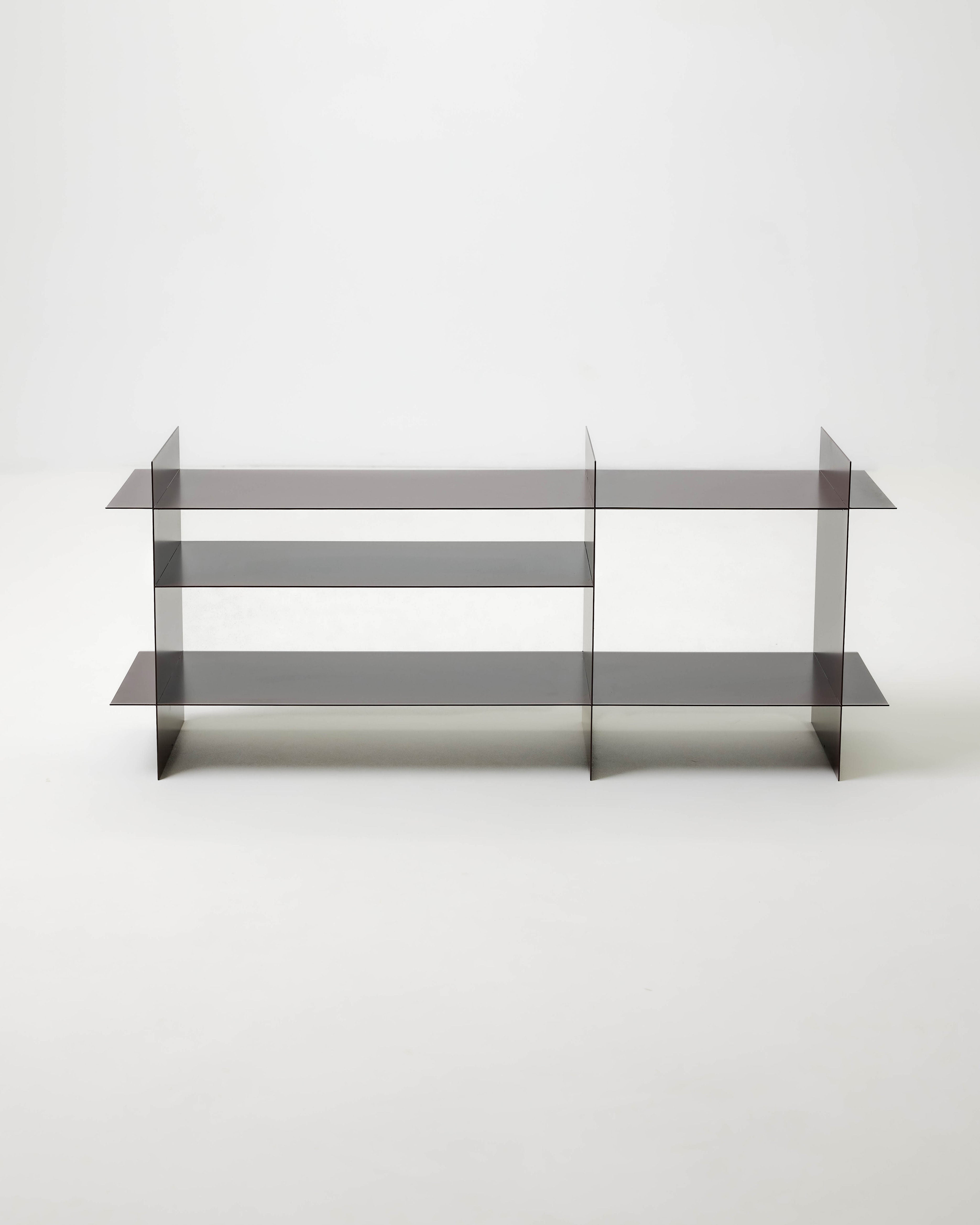 Steel Grid Shelving Unit