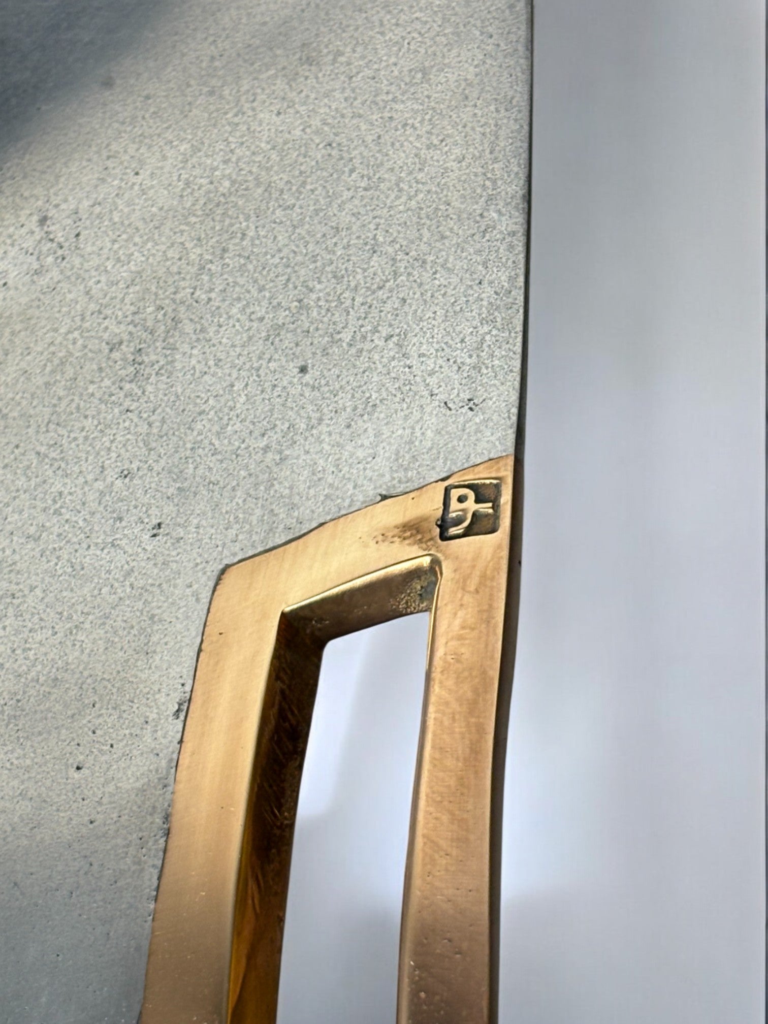 XL brutalist centerpiece by David Marhsall, Spain, 1970's — lifestyle setting