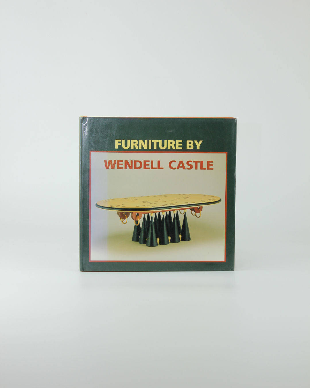 Furniture by Wendell Castle Book — front cover with green background