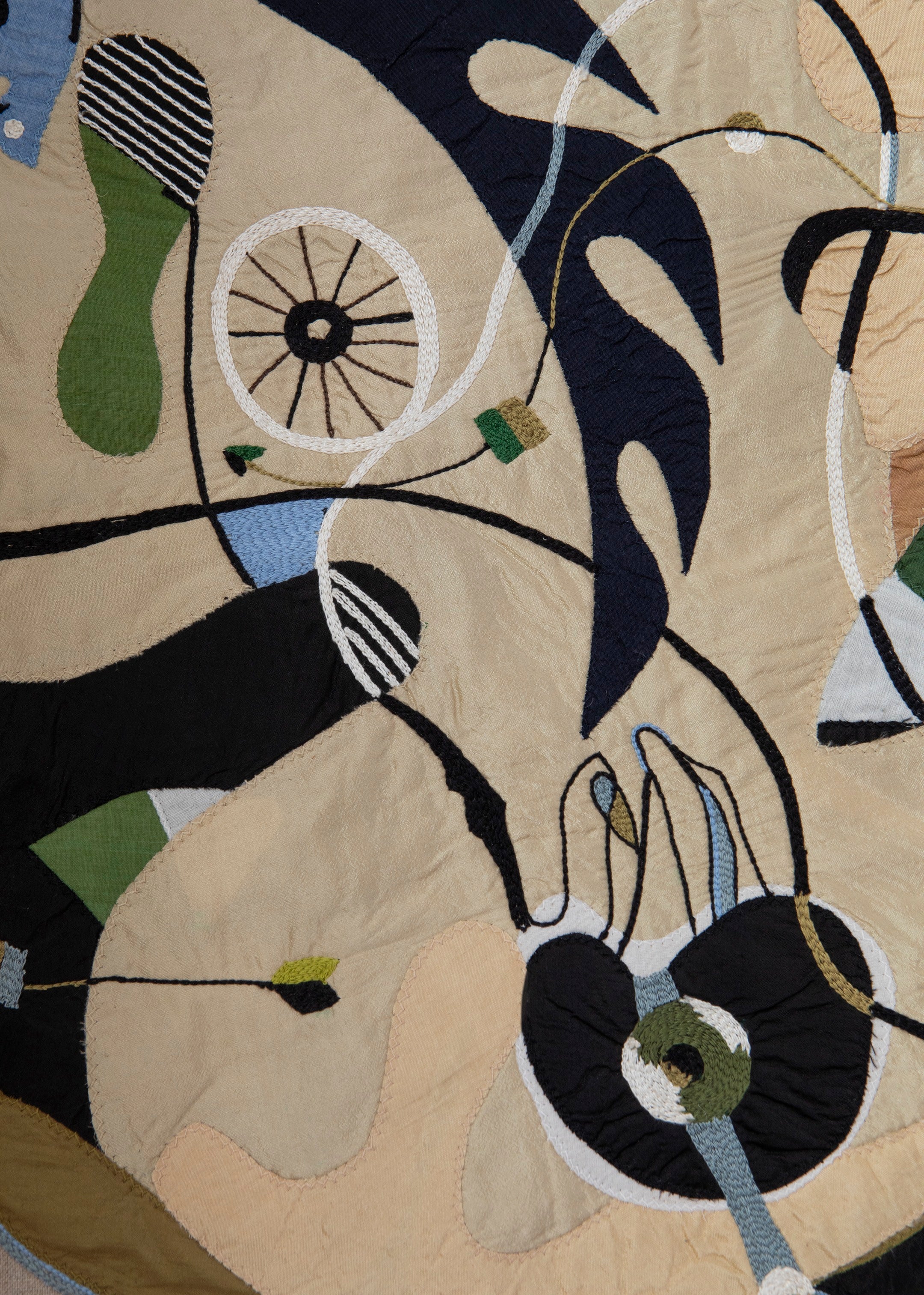 Alchemy of Spring Tapestry — detail view