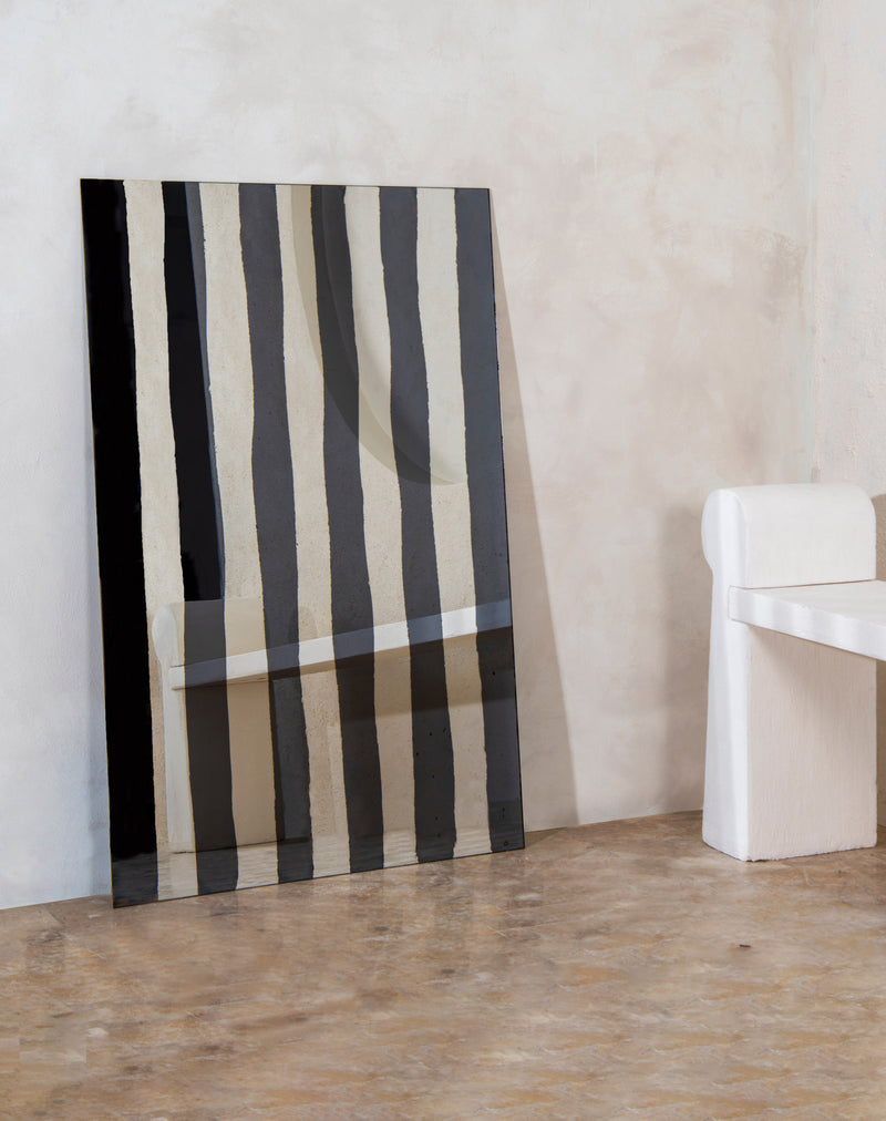 Line II Mirror by HOMA | The Oblist — modern glass design