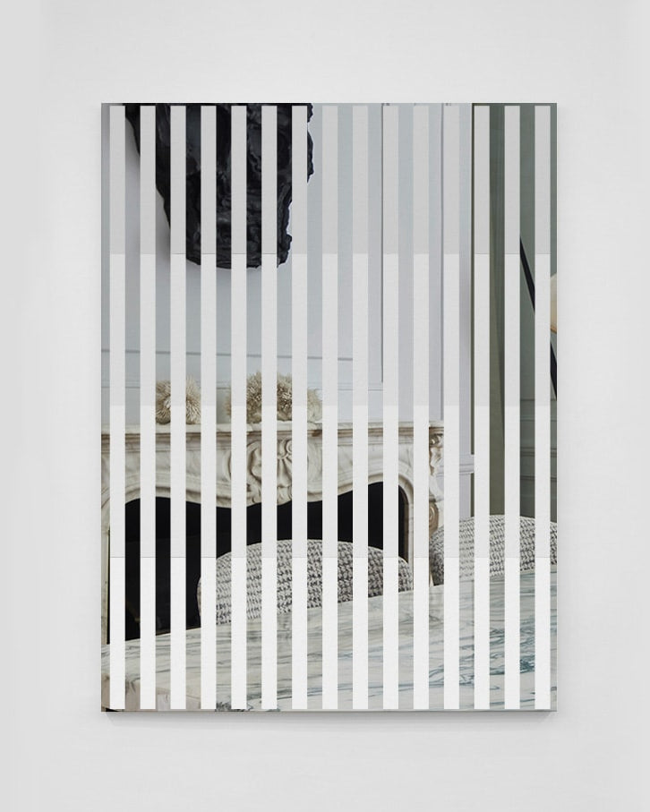 Mirrored Sculpture - BANDE DEUX 4 GRIS by Paul Gallaud Studio | The Oblist — contemporary mirrored design