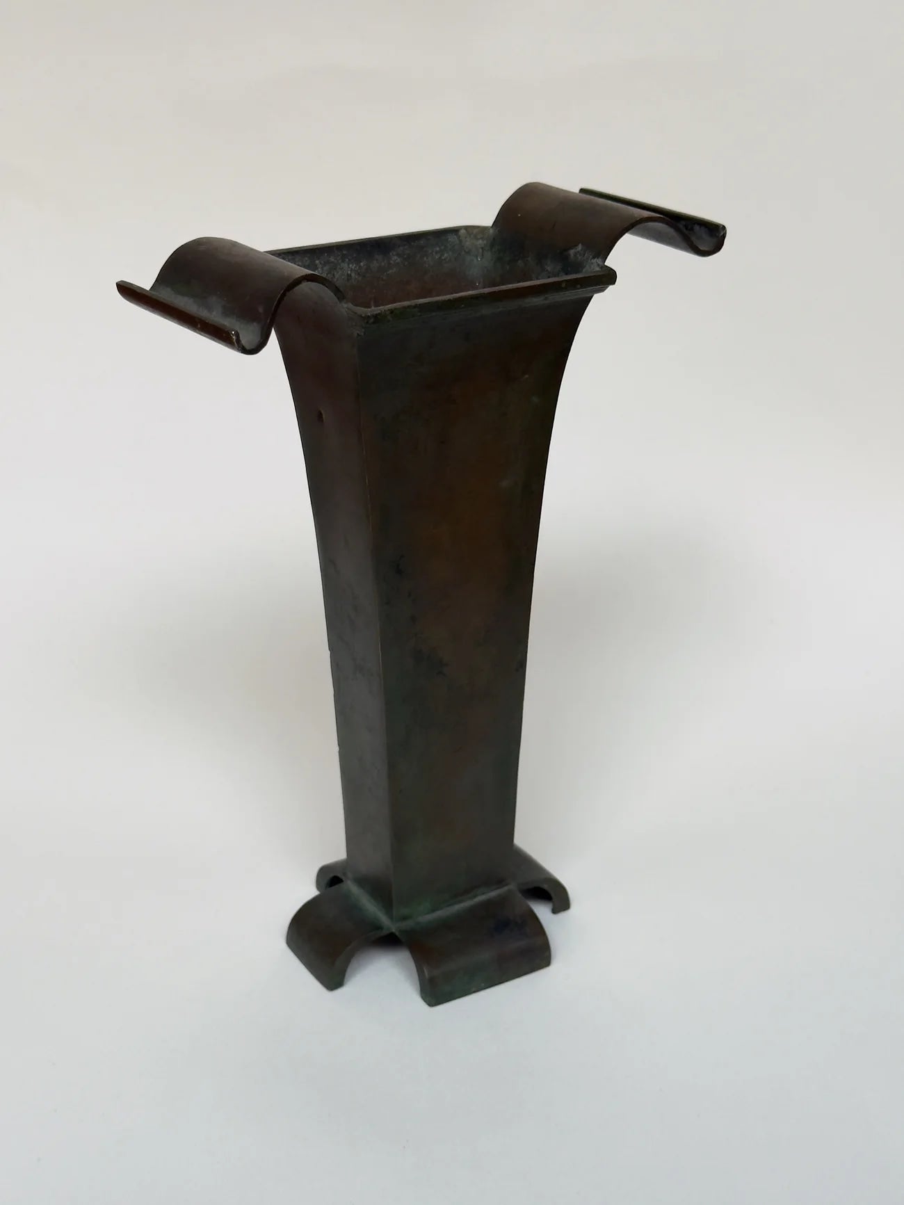 Vase Bronze Swedish Grace par Bäckströms, années 1920/30
