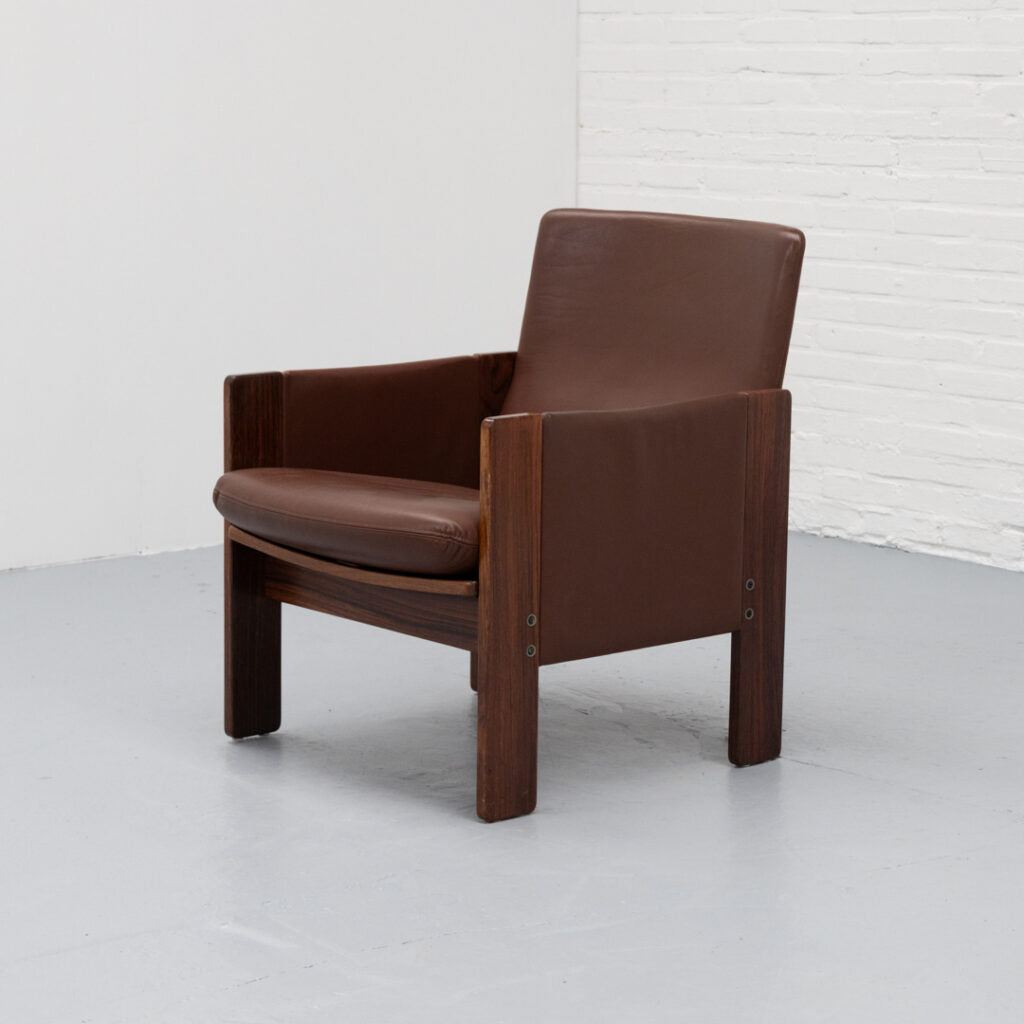 Set of 2 Cassina 917 Armchairs by Afra & Tobia Scarpa — alternate view