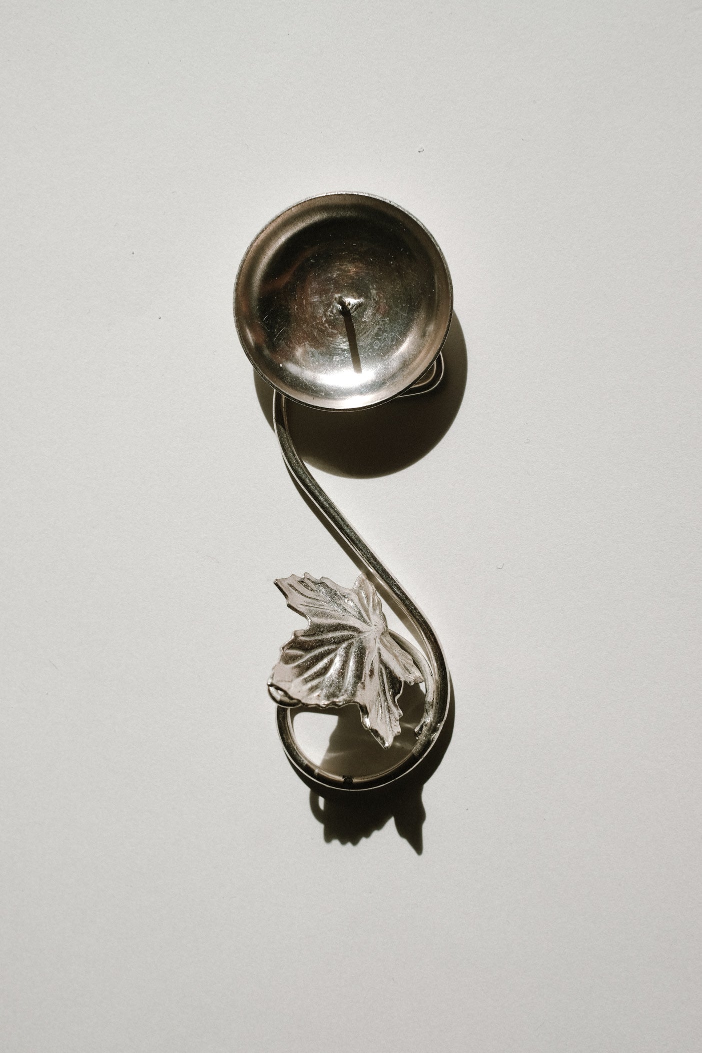 Silver-Plated Candle Holder