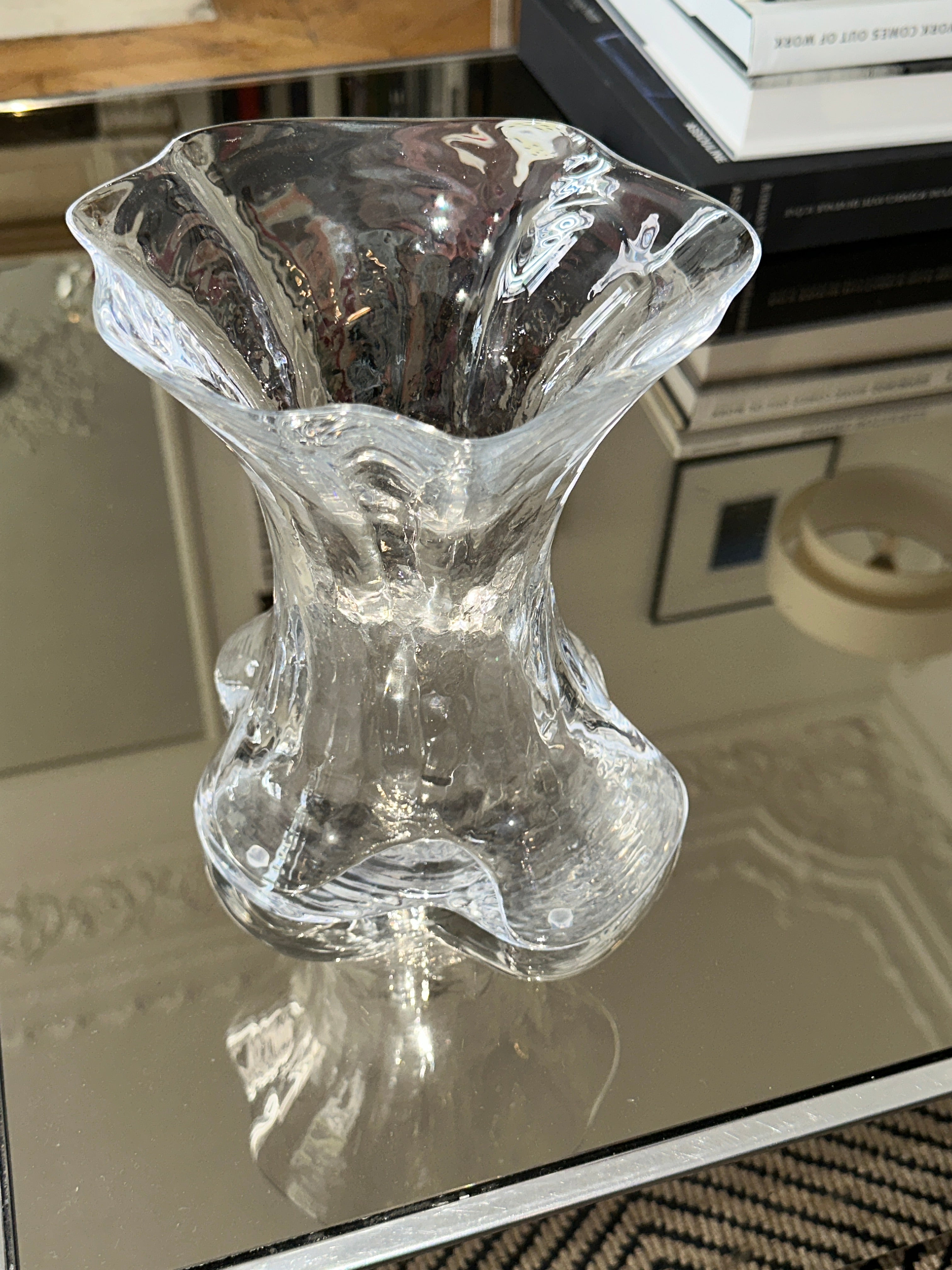Tulpe Tulip Vase in Clear Glass
