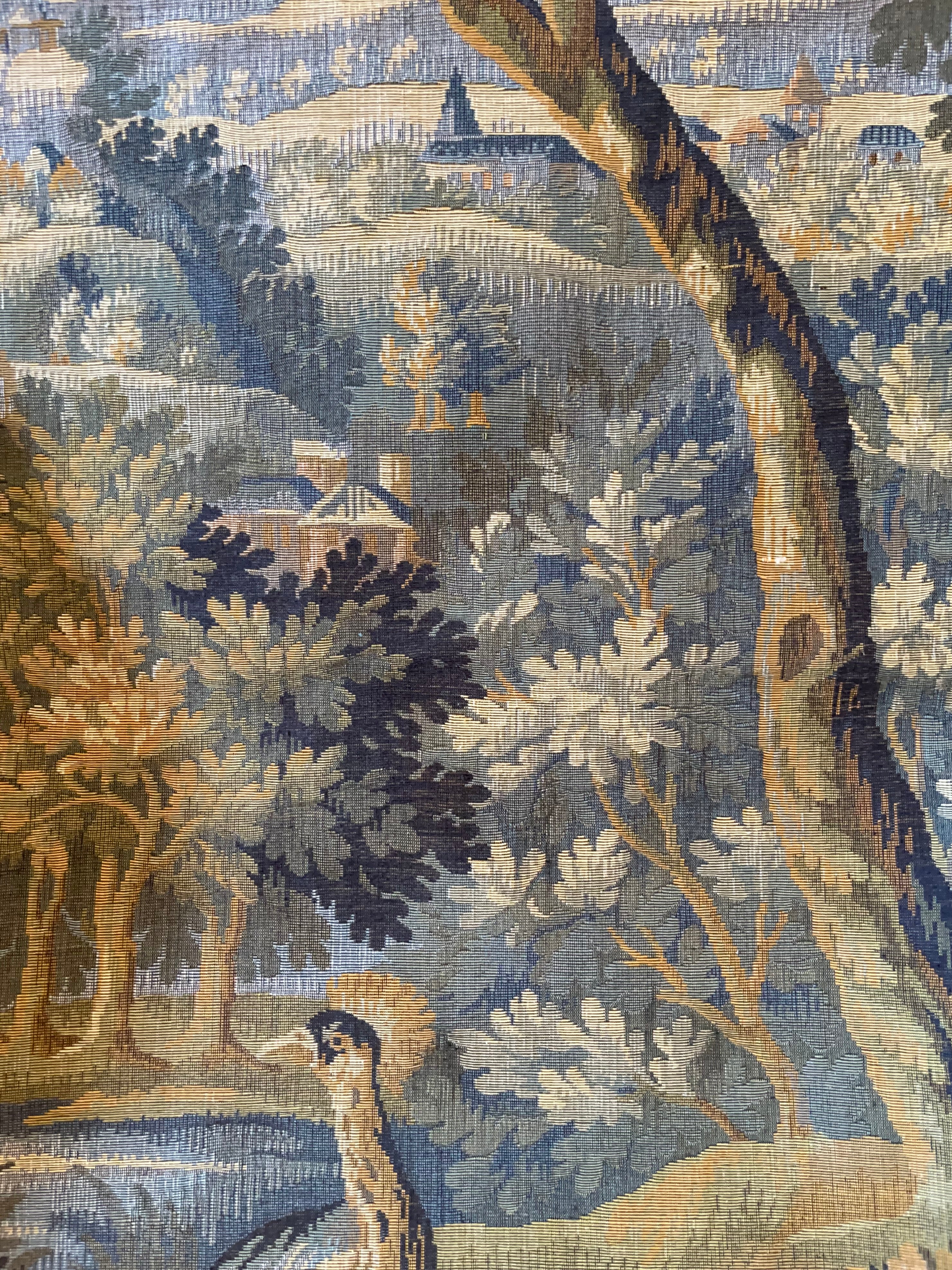 20th-Century Verdure Tapestry — view 9