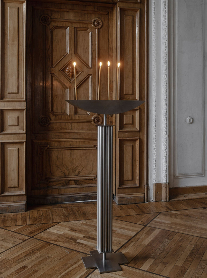 Lux Æterna Candleholder Sculpture by sashaxsasha | The Oblist