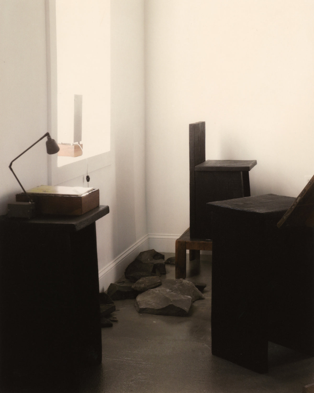 N V Stool — close-up