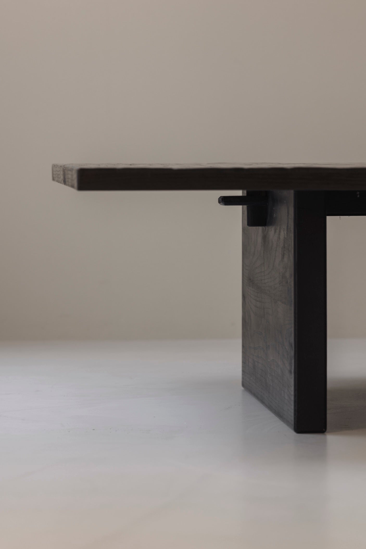Large rectangular bamboo coffee table by Axel Vervoordt, 1980s. — in context