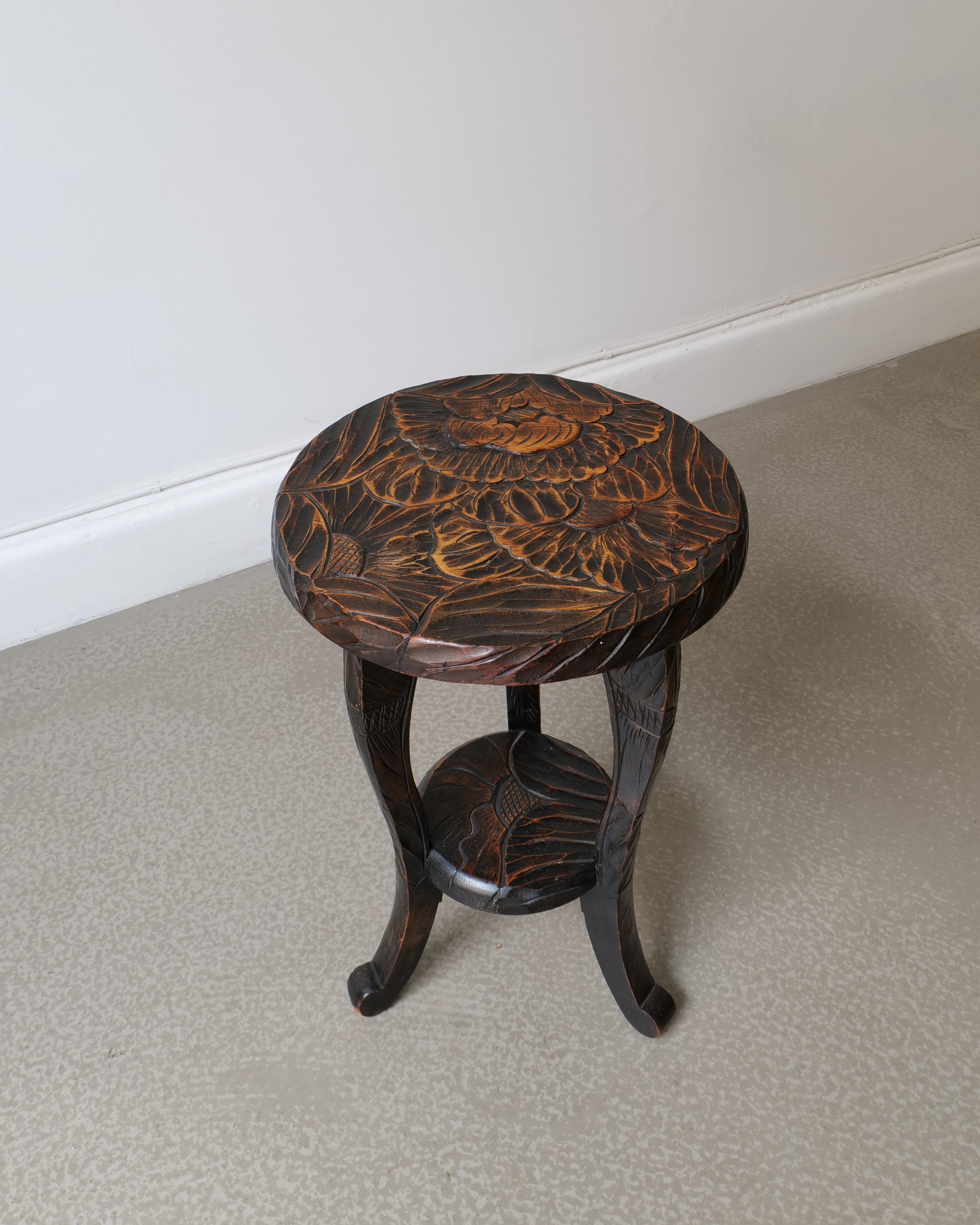 Japanese Side Table Liberty & Co 1900s — lifestyle setting