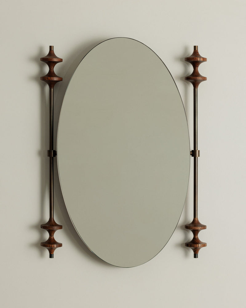Hour Briar Wall Mirror by Snelling Studio | The Oblist