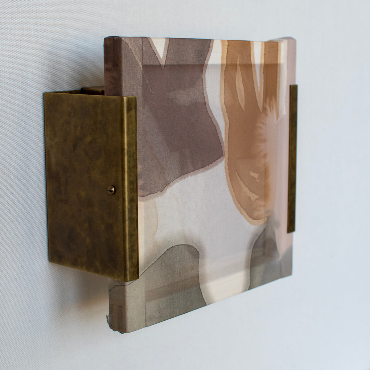 Hand-Painted Silk Instinct Sconce 01/12 — lifestyle setting