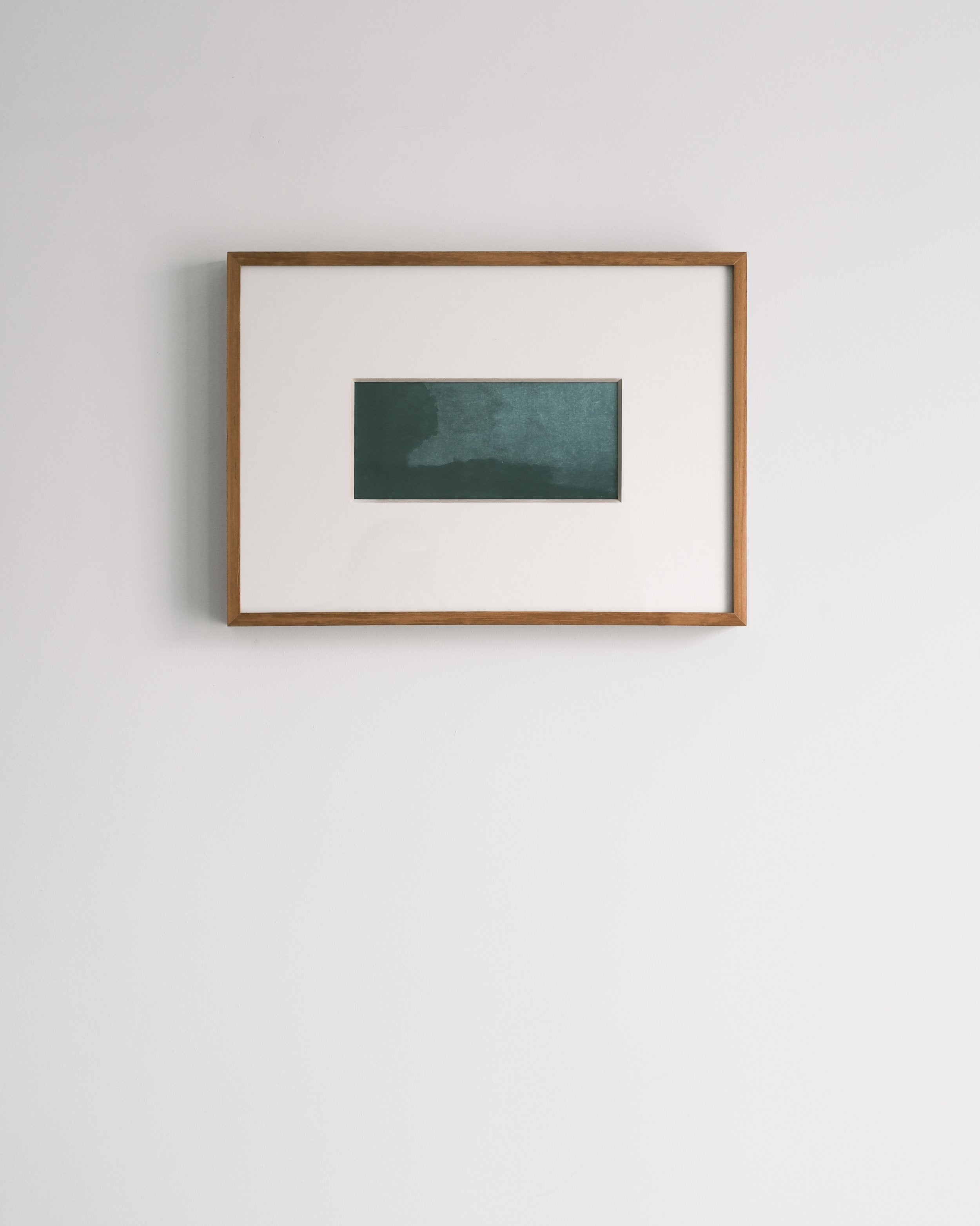 Qīng (2026), Painting by Aimée Adriaansen — lifestyle setting