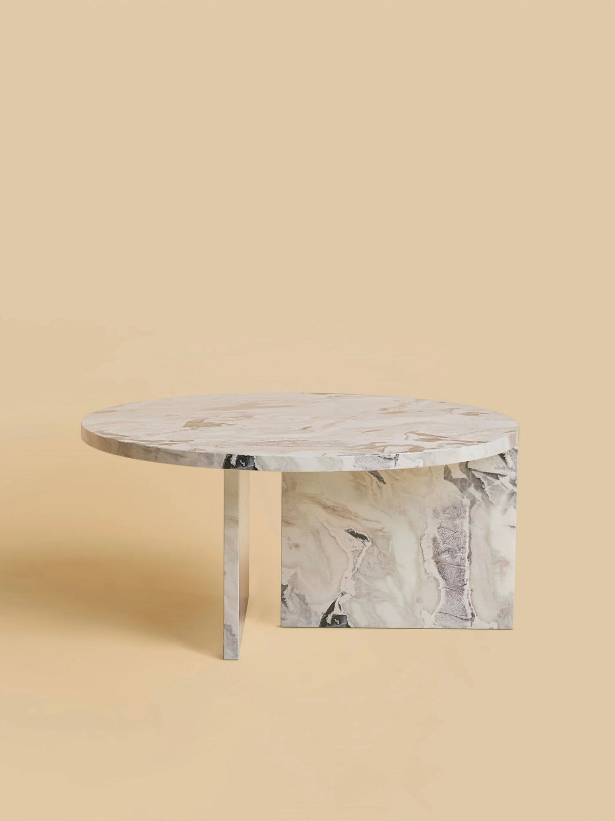 Round Marble Coffee Table - HASHI Series by Lebanto — variant detail