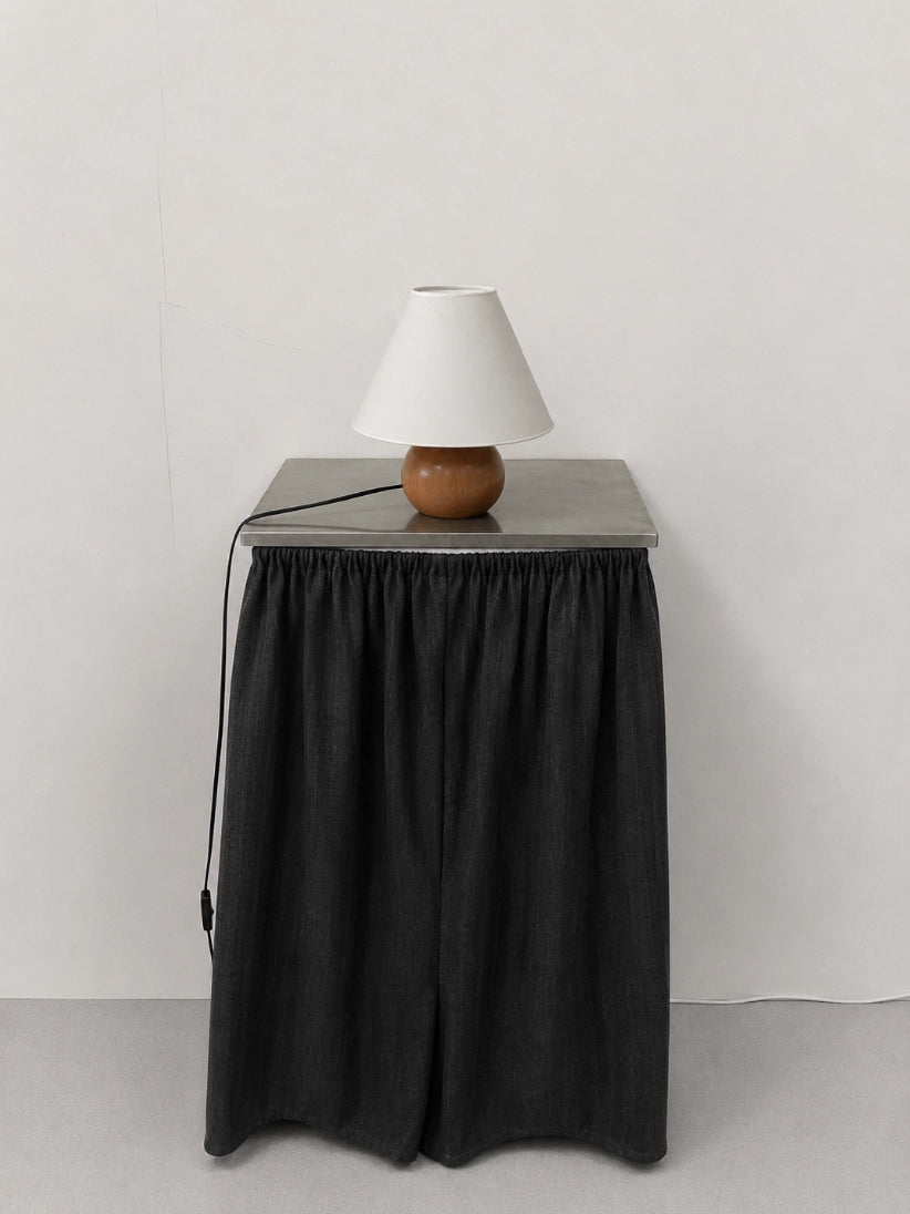 Vintage Table Lamp in Wood - 1960s French Collection by Blisse | The Oblist