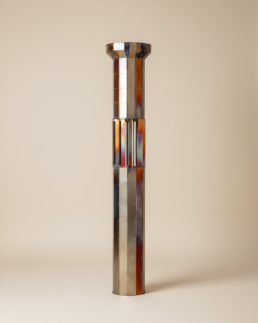 Floor Lamp – Golden Ruins Collection by Theo Galliakis | The Oblist