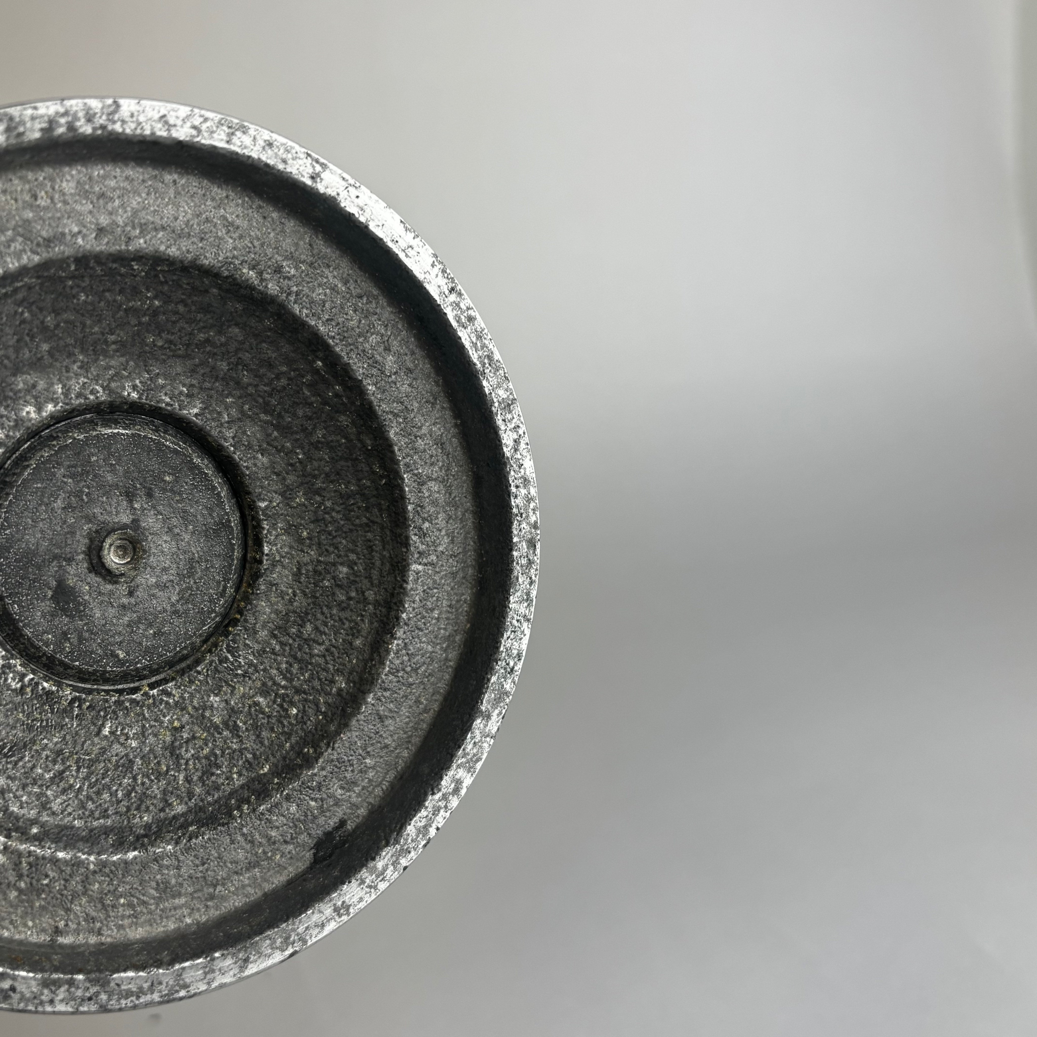 Art Deco Aluminum Vase  — lifestyle setting