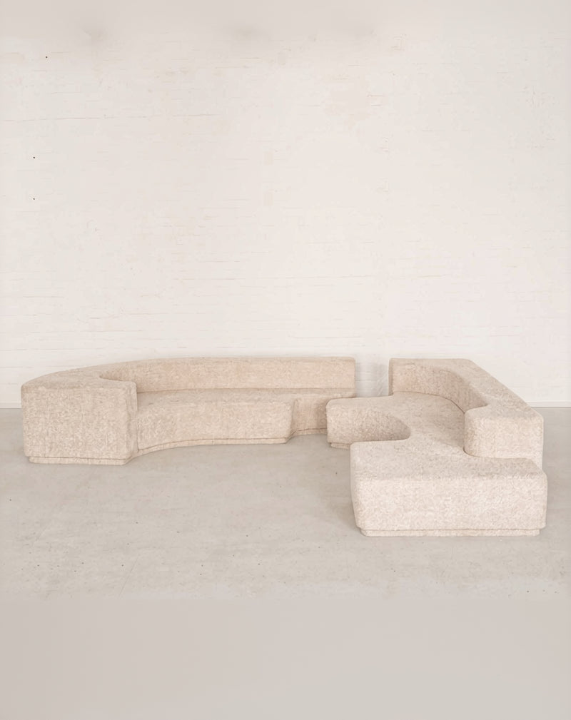 Lara Modular Sofa by Roberto Pamio, Renato Toso and Noti Massari for Stilwood by Simply About Design | The Oblist — textured
