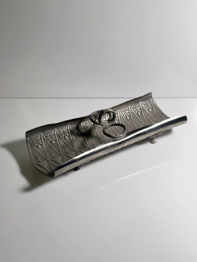Italian Peter Grissini Holder - 1970s by Dodo Vintage | The Oblist — silver metal, vintage design