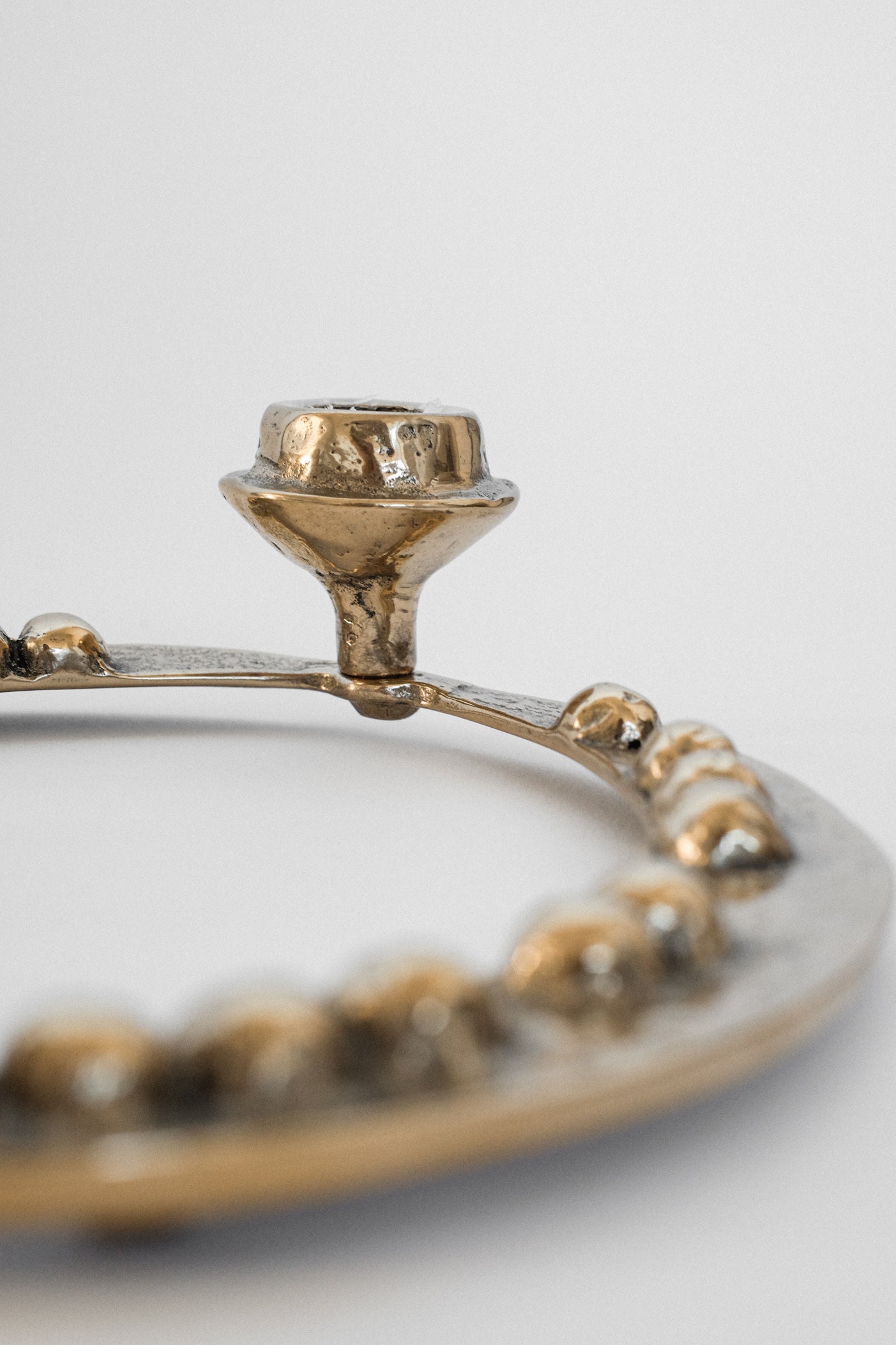 Mid Century Candelabra by Kurt Jesch — close-up