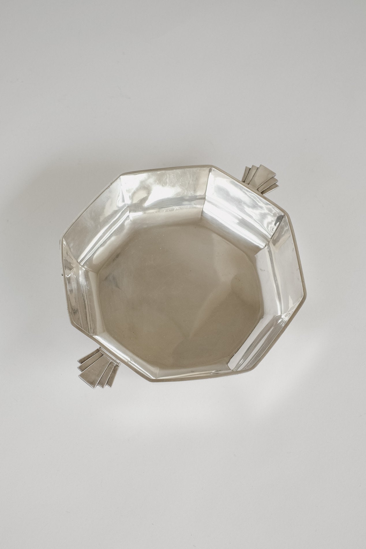 Art Deco Geometry Dish  — detail view
