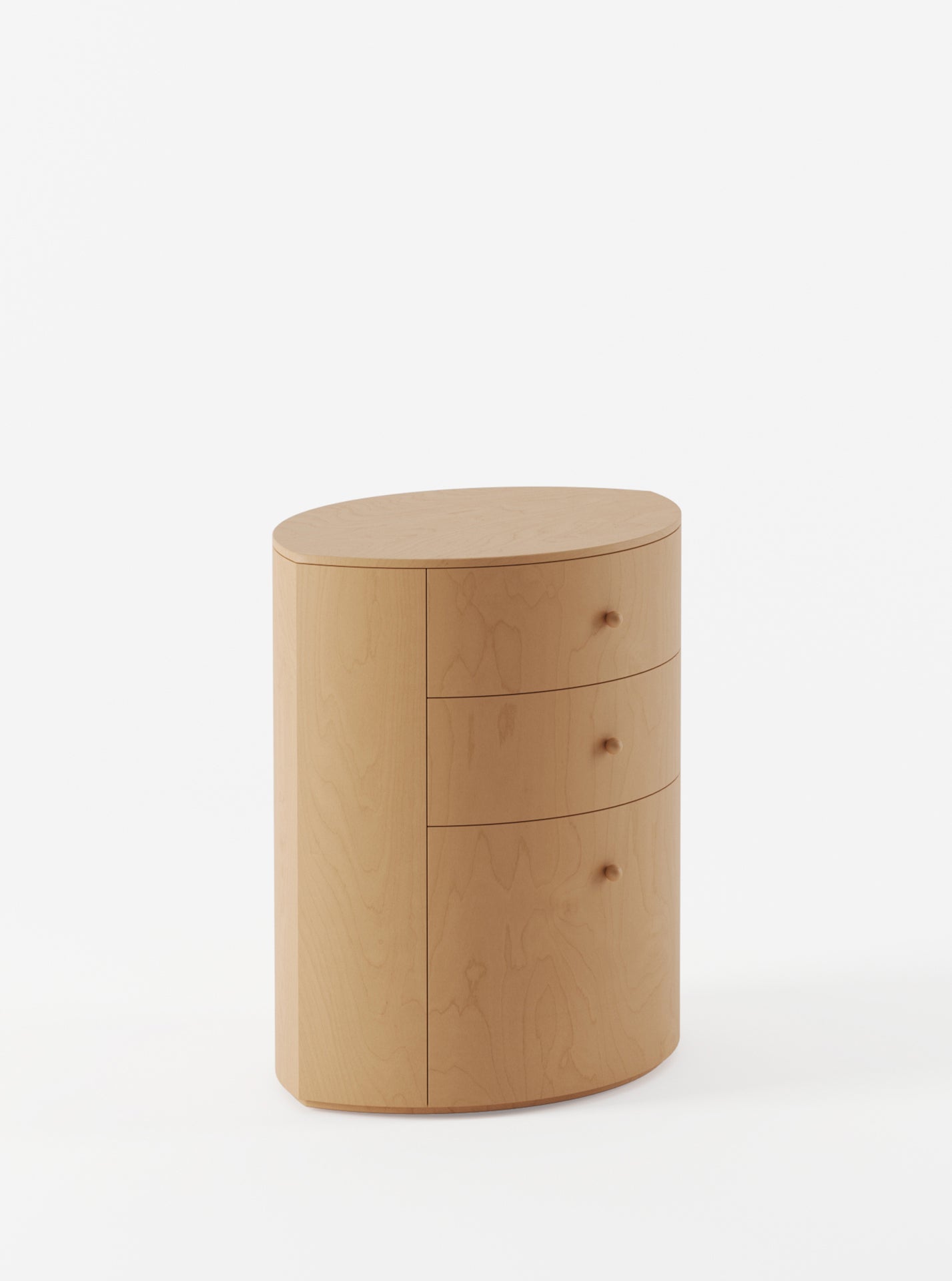'Observer' Nightstand Natural Birch