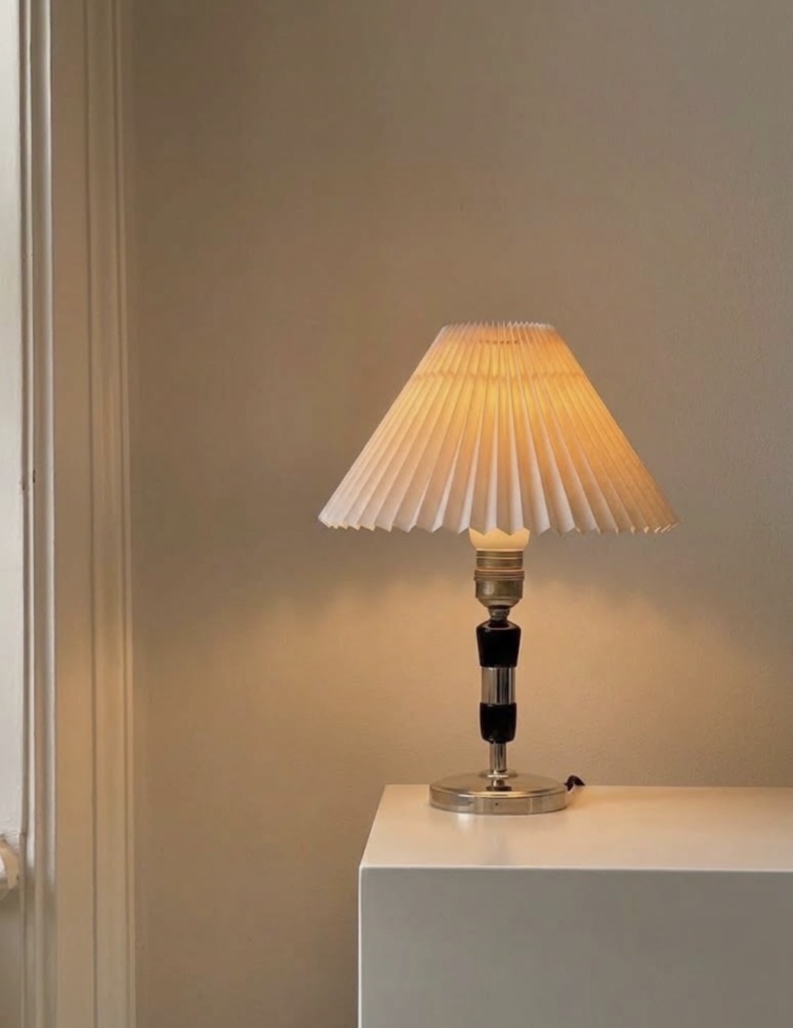 Modernist Table Lamp — side angle