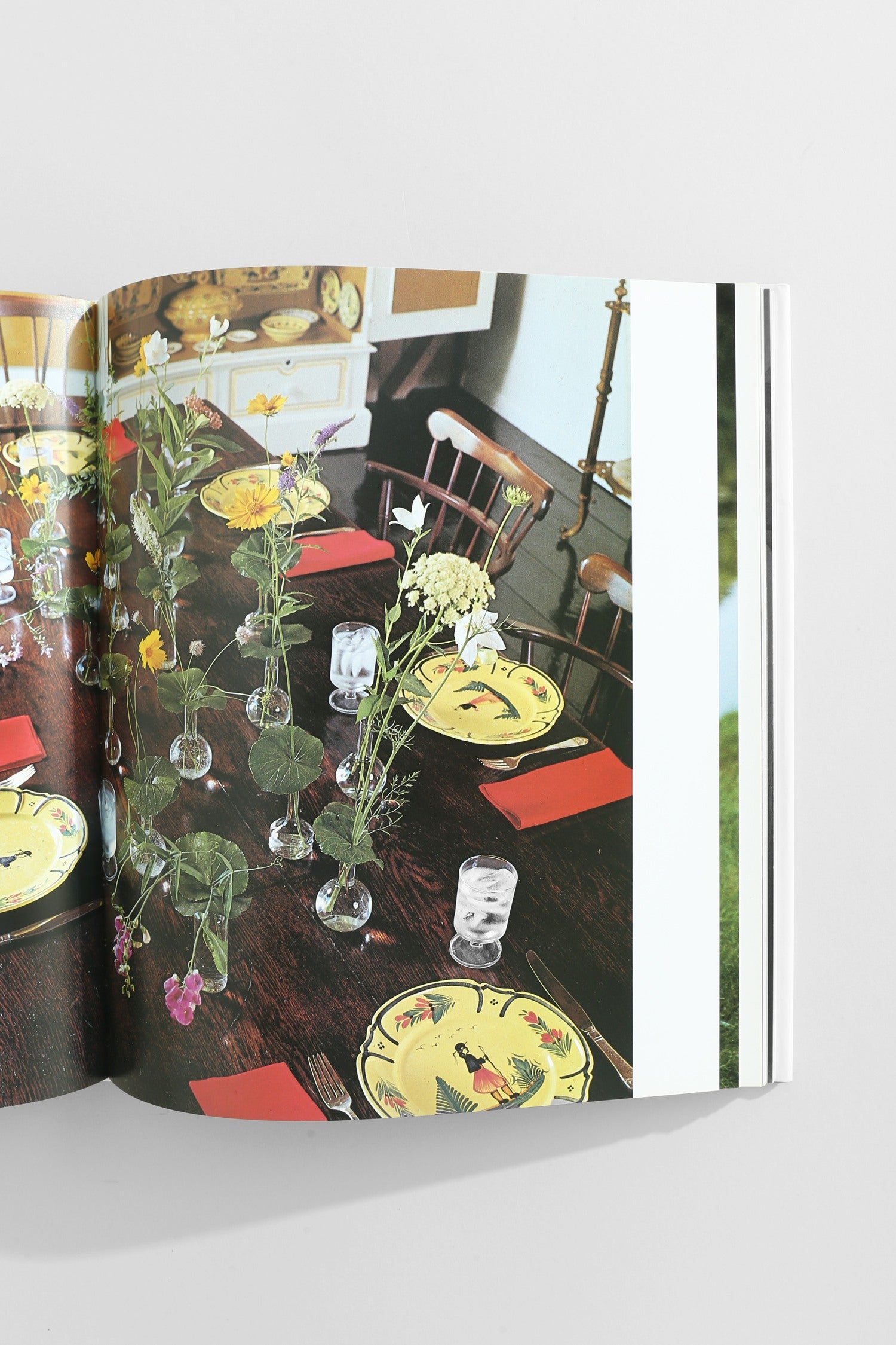 Decorating with Flowers Book  — side angle
