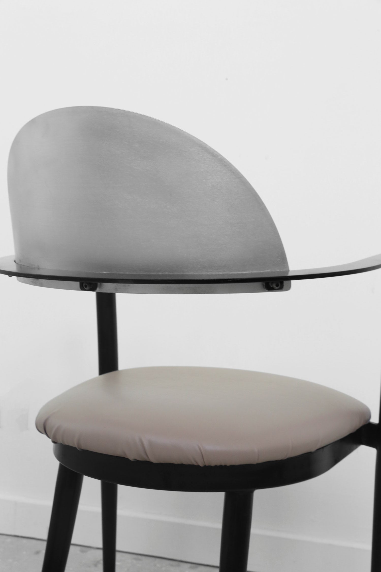 Set of 4, Modernist Dining Chairs — detail view