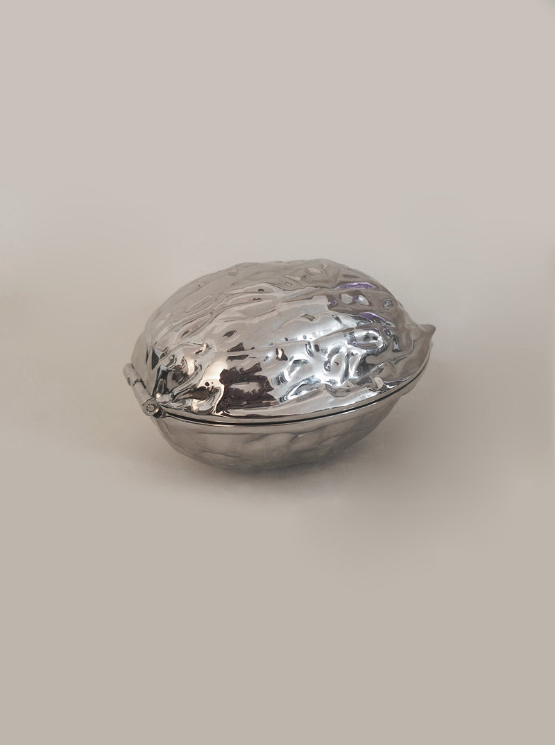 Stainless Steel Nutcracker by Les Objoies | The Oblist — polished silver finish