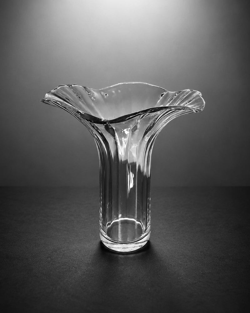German Crystal Vase by Peill & Putzler - 1980s by Dodo Vintage | The Oblist