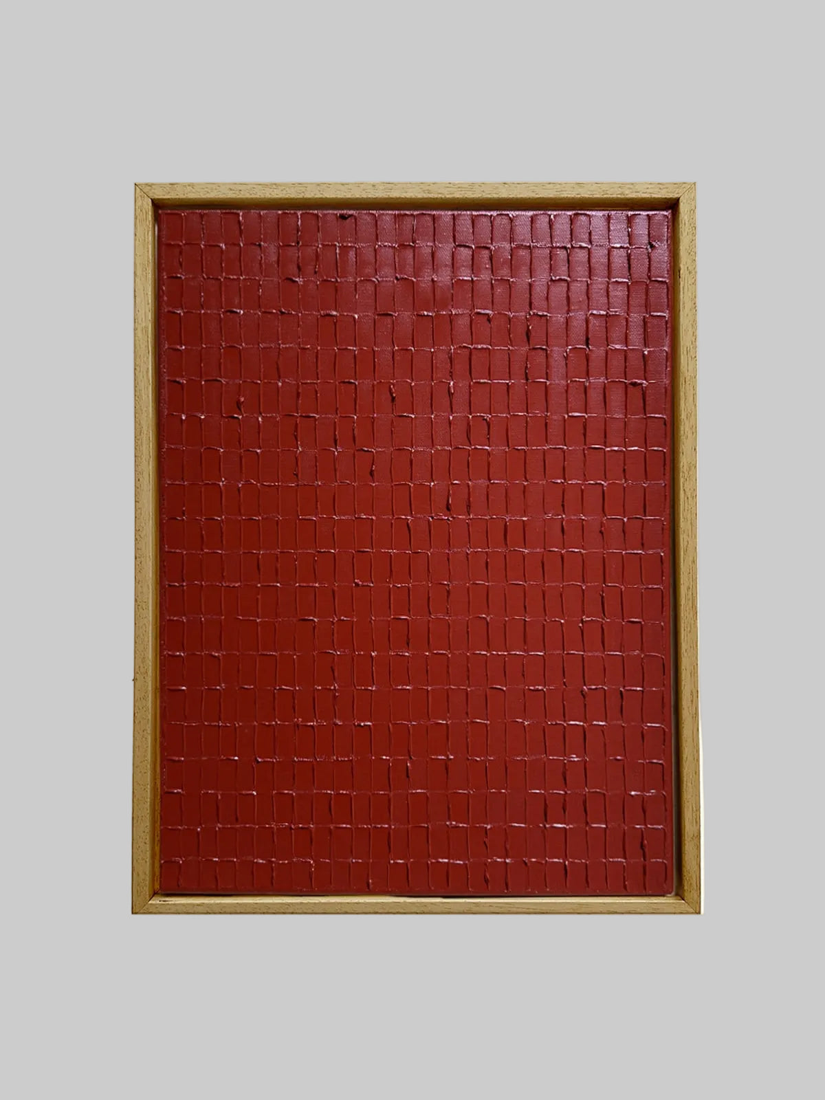 'Indian Red - Signature' Painting by Roi Elmaliah | The Oblist