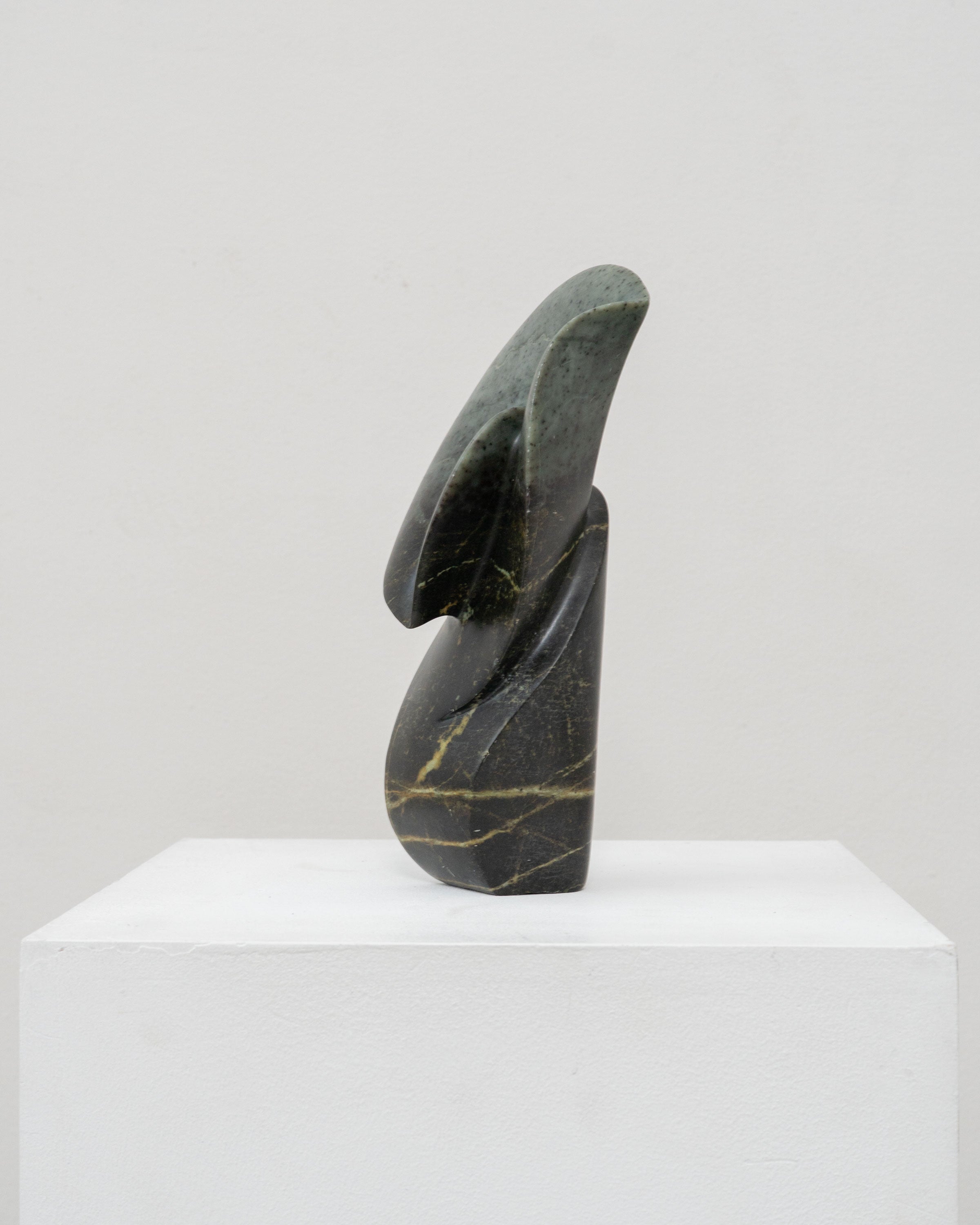 Vintage Abstract Stone Sculpture