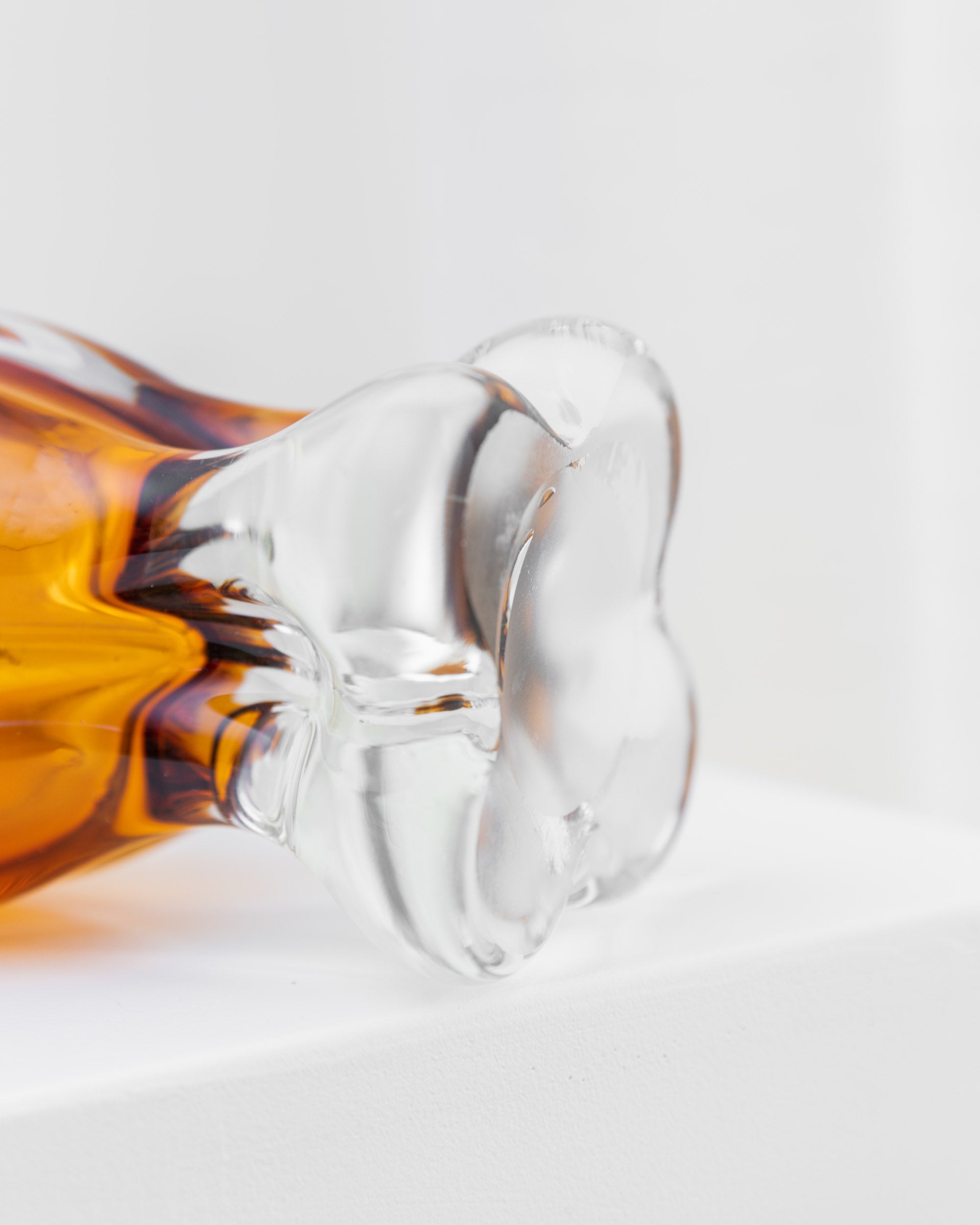 Large Murano Glass Vase by Fratelli Toso 60s