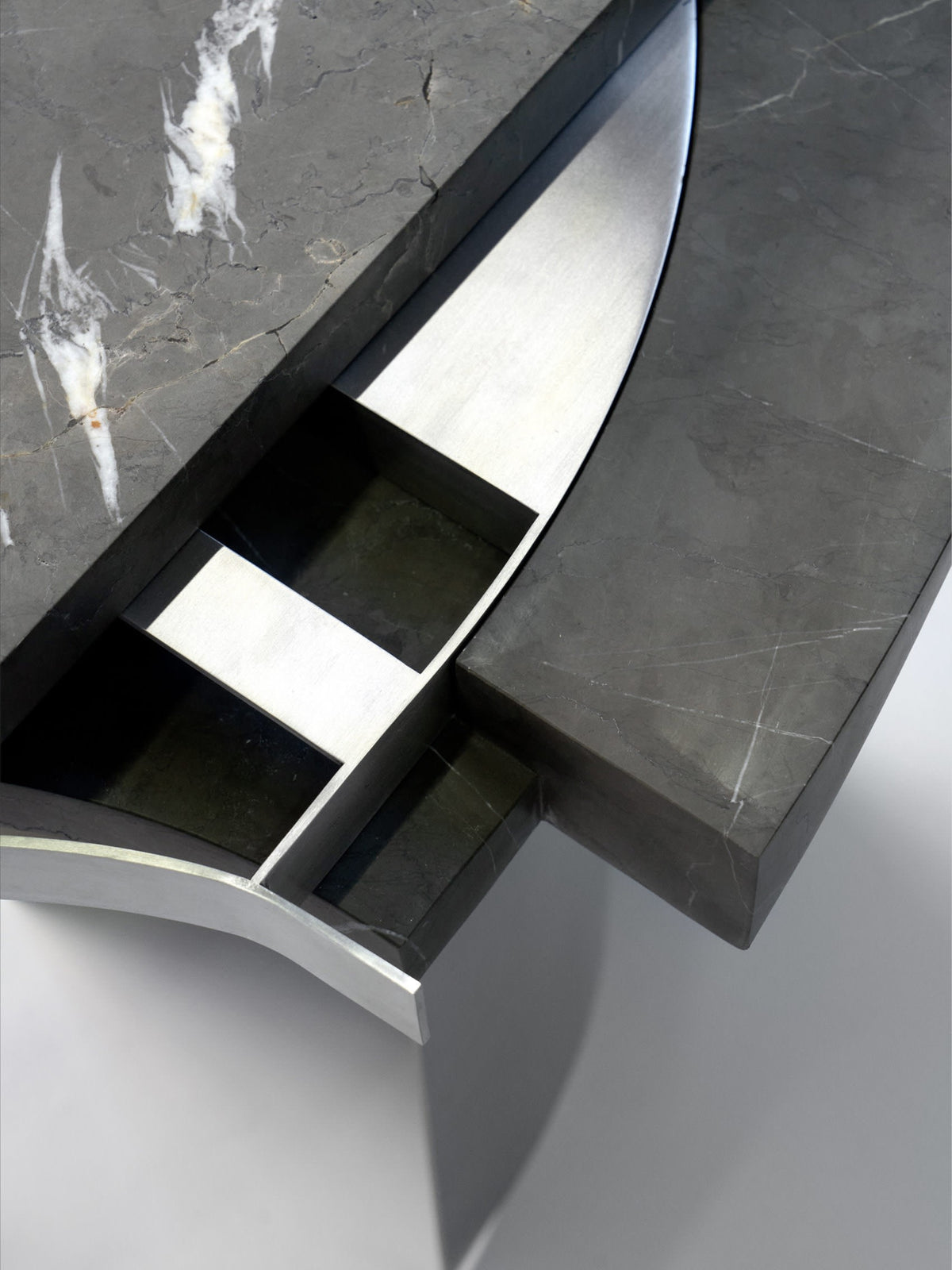 CX4 — Sculptural Side Table. Limited edition 8 + 1 AP — lifestyle setting