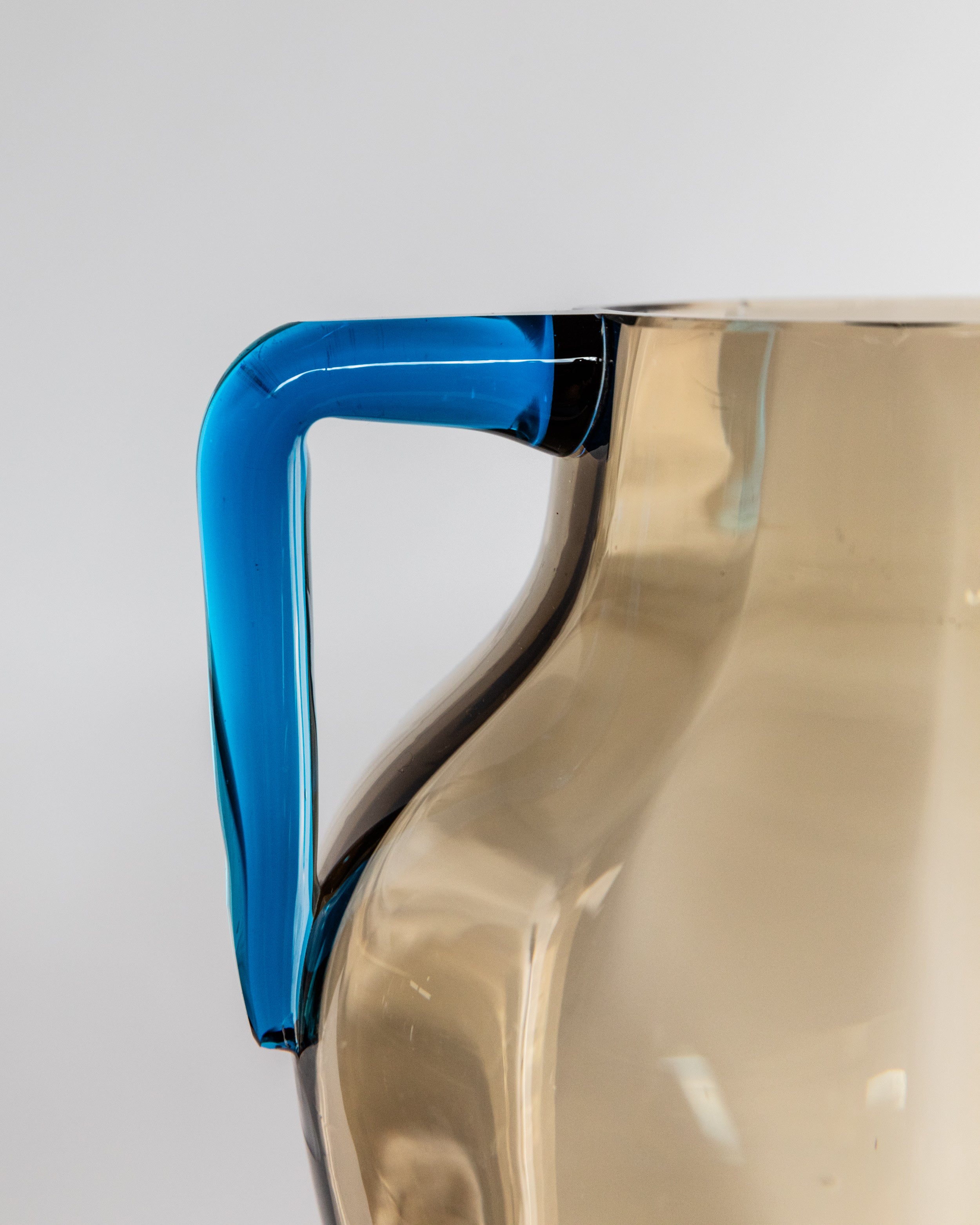 Murano Glass Vase, Amphora Shape, Italy 1960s