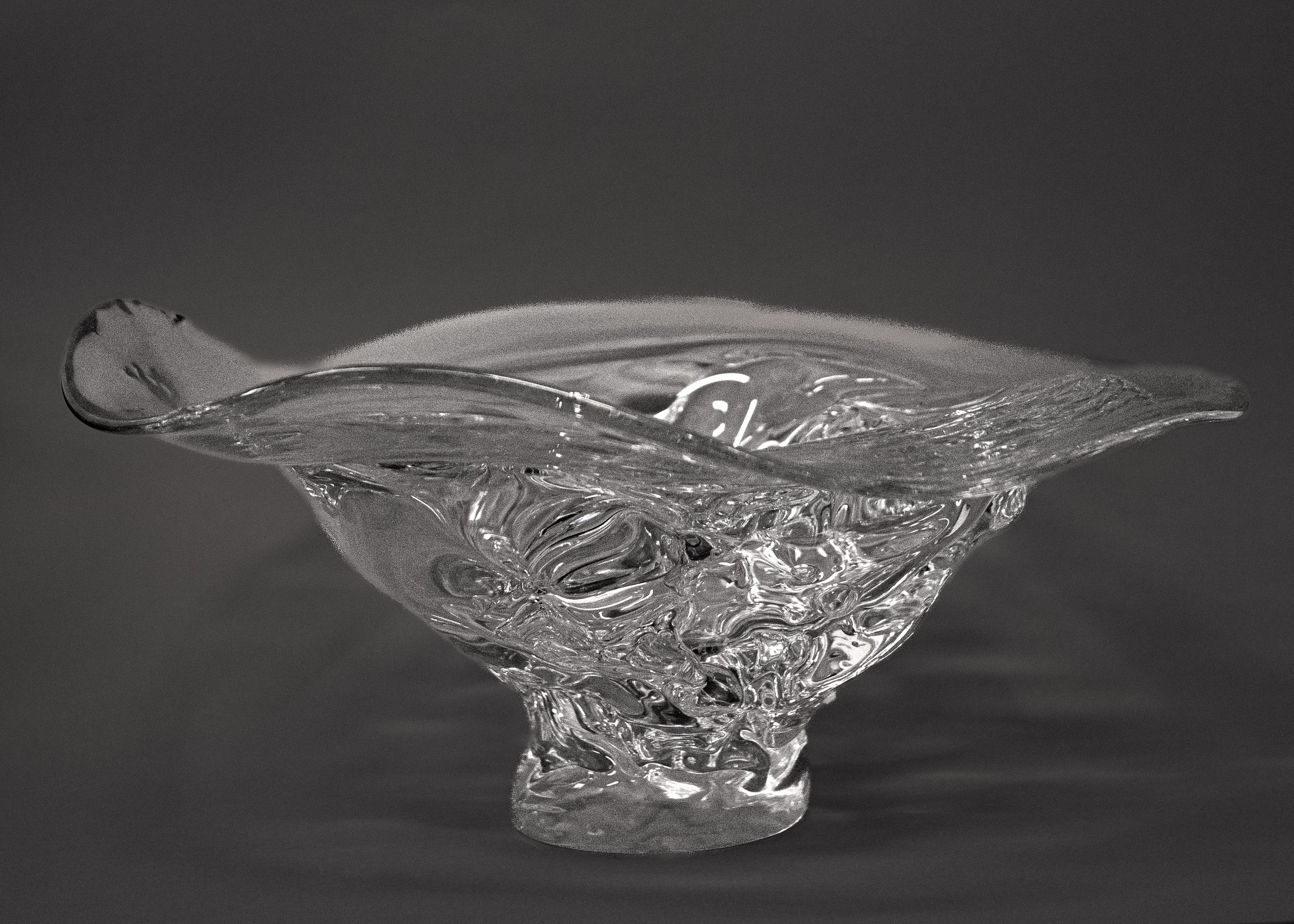 Organic Glass Platter by Szkło Studio | The Oblist