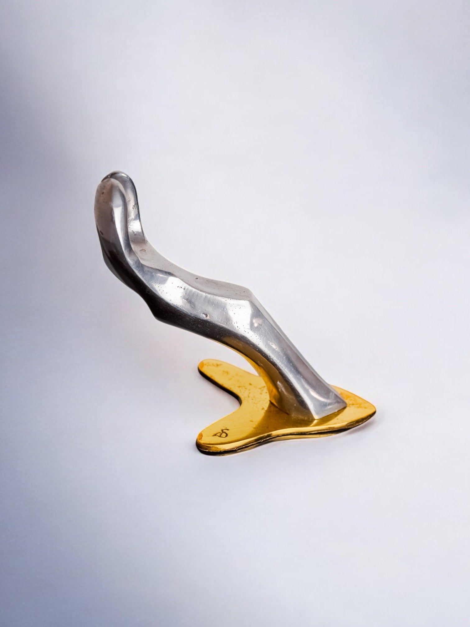 Brutalist wine bottle holder by Ardisur, Spain, circa 1970's — lifestyle setting